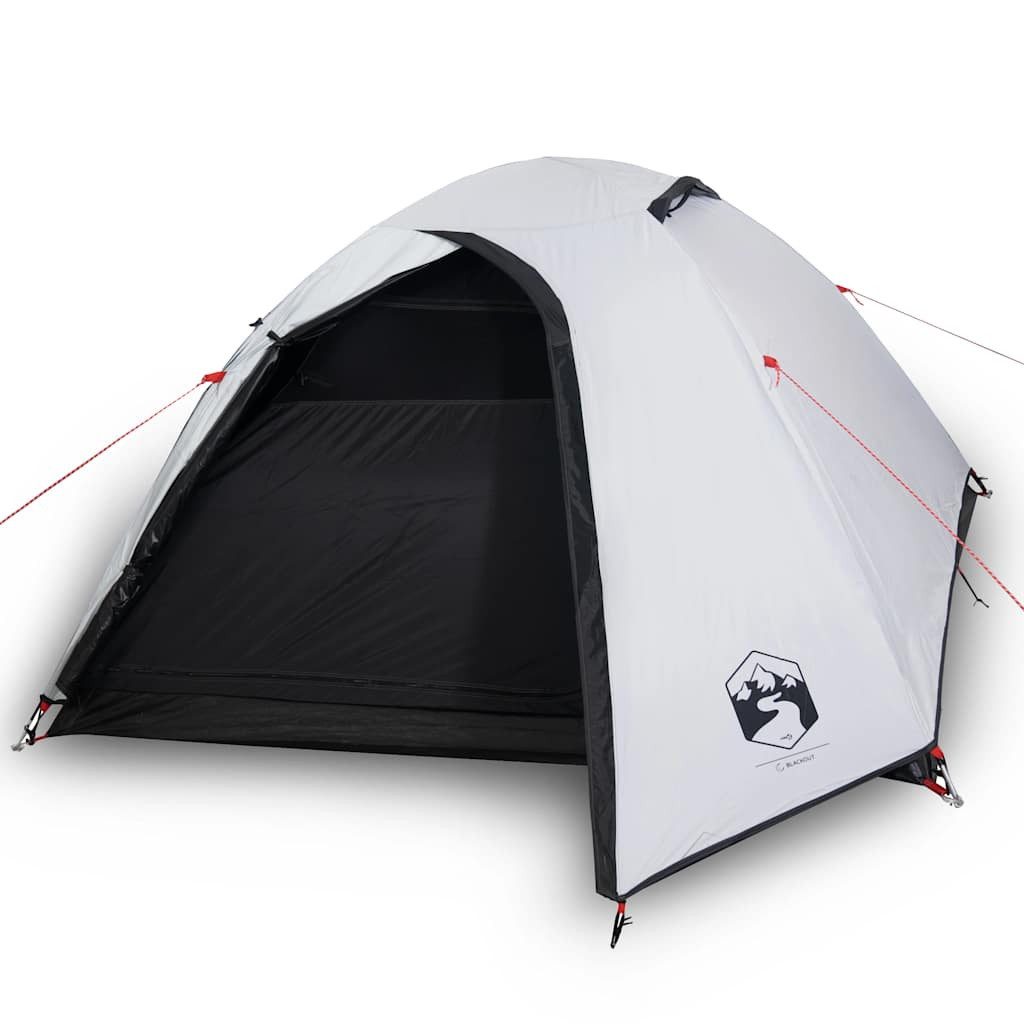 vidaXL Kuppelzelt Kuppel-Campingzelt 4 Personen Weiß günstig online kaufen