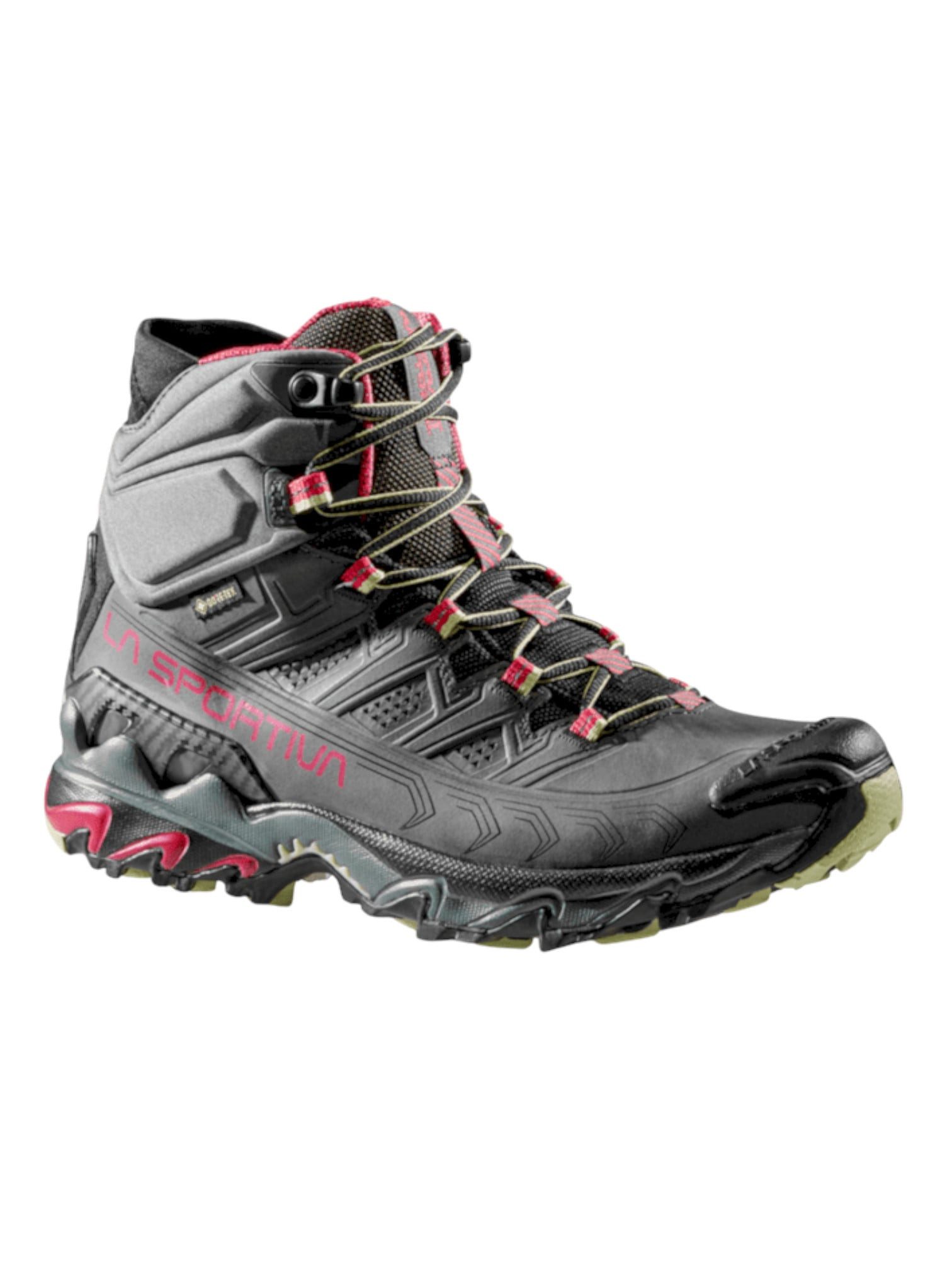 Trail-Laufschuhe Ultra Raptor II Mid Leather GTX (Nubukleder) Wanderschuh