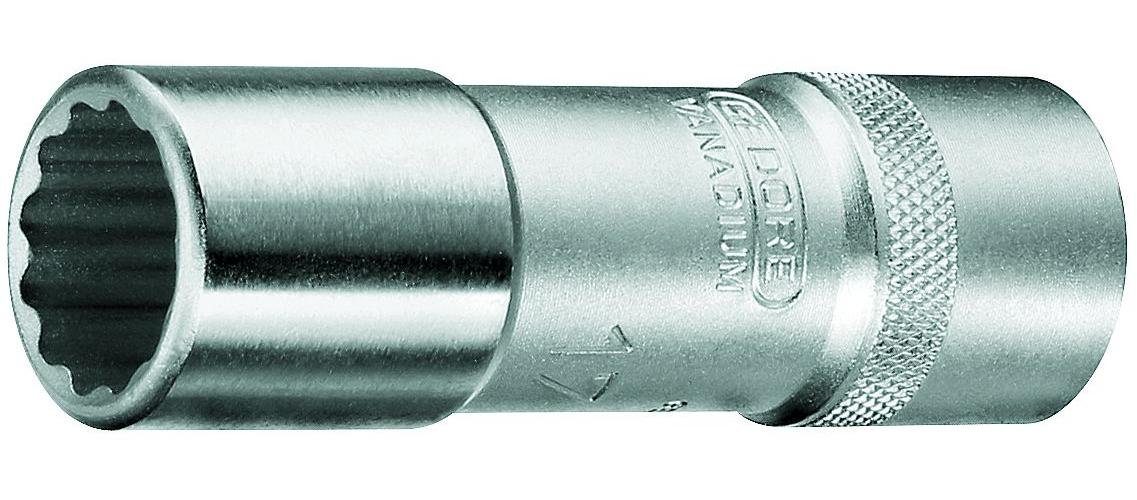 Stecknuss-Set Innensechskant – 13 Größen Von 4 Bis 14 Mm, 50 Mm Lang, 1/4" Antrieb, Chrom-Vanadium Stahl, 2 Stück