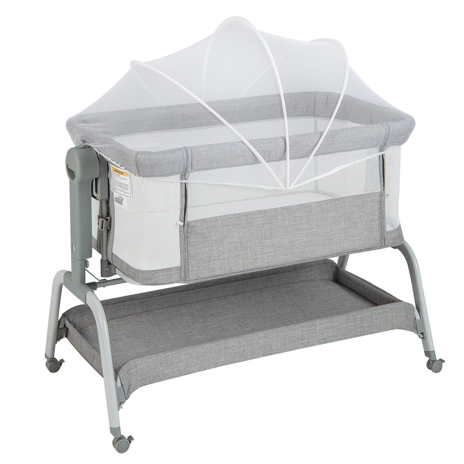 COSTWAY Baby-Reisebett 4 in 1 Beistellbett, günstig online kaufen