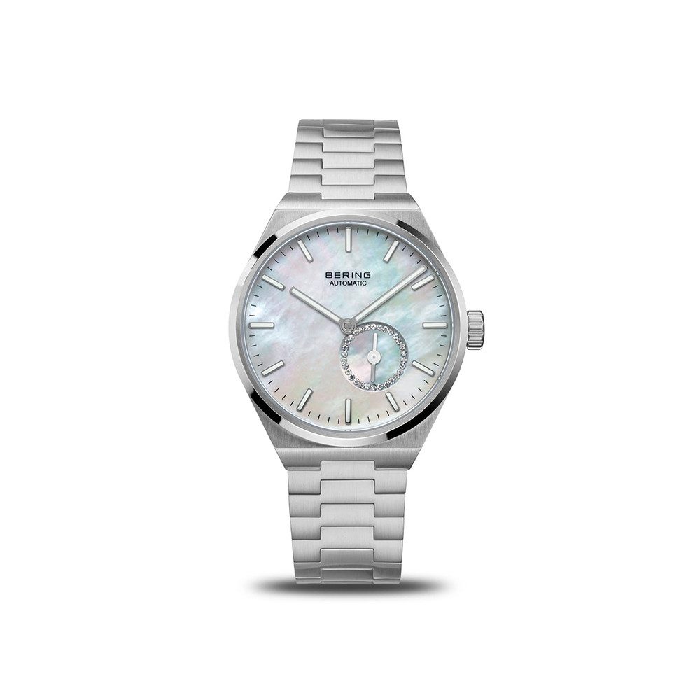 Automatikuhr Bering Automatic silber gebürstet 19435-704 19435-704