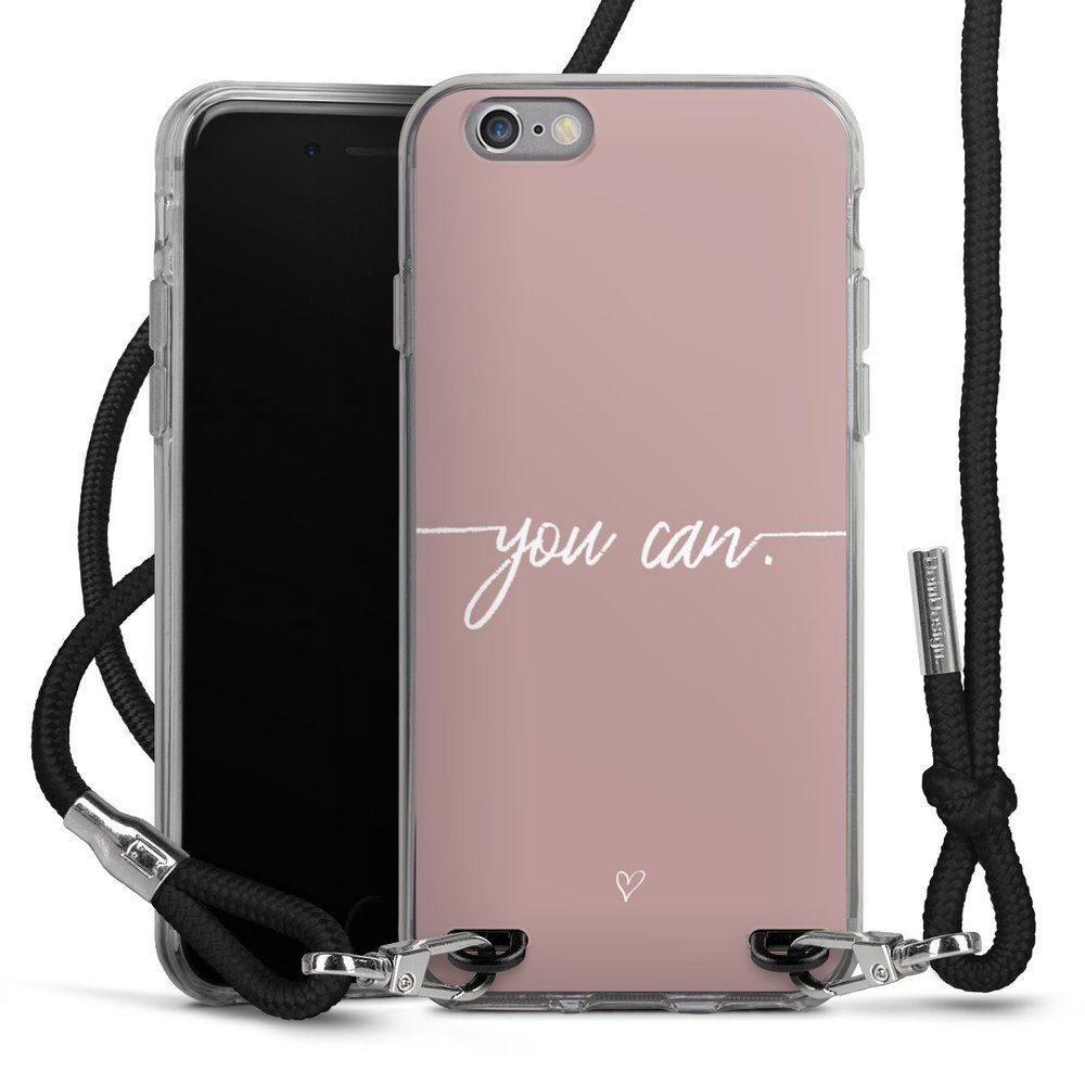 DeinDesign Handyhülle Spruch Sprüche Motivation You Can, Apple iPhone