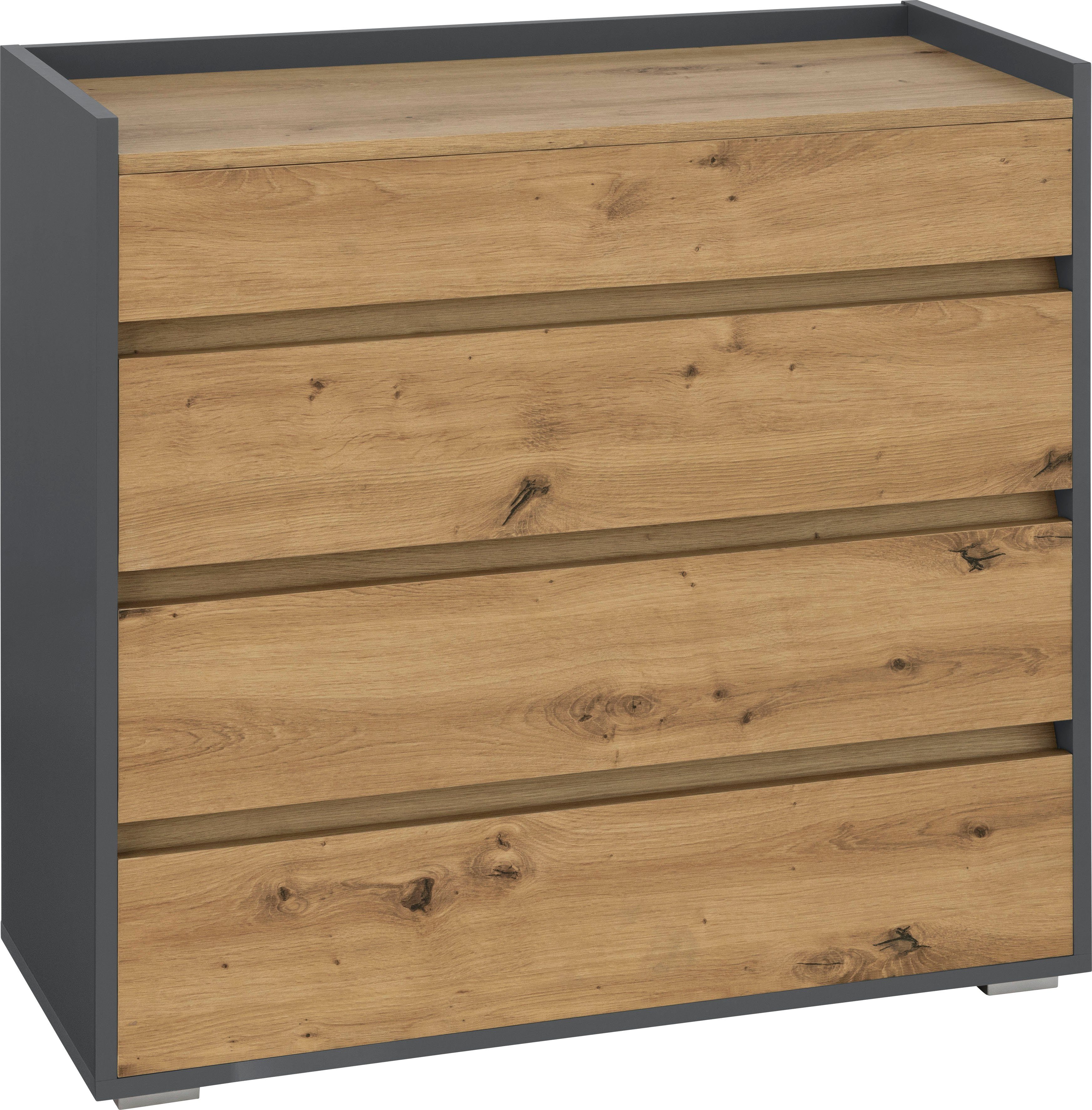 OTTO home Kommode Kosmo, 4 Schubladen mit Vollauszug