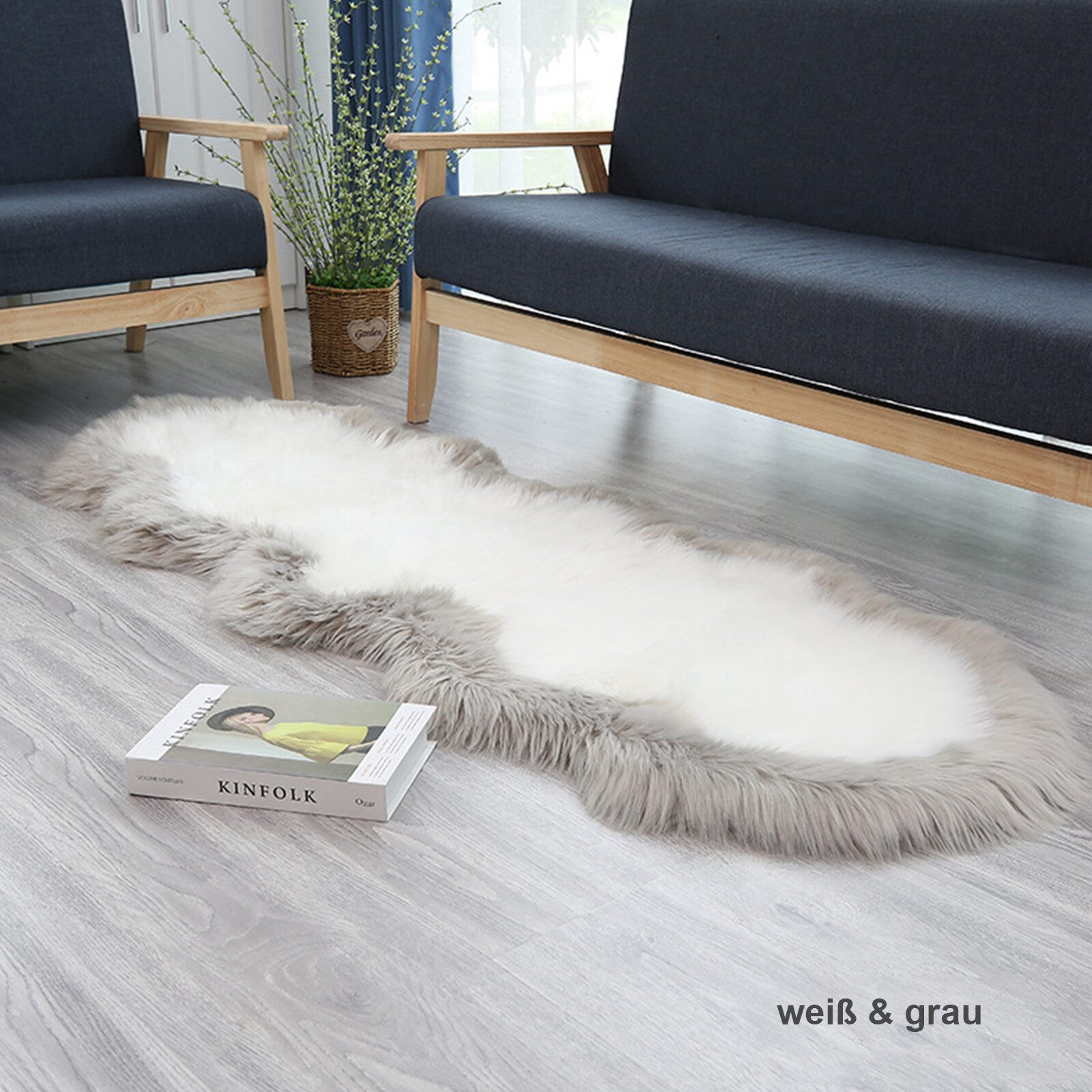 HAUSS SPOLE Hochflor-Teppich Hochflor-Teppich Malin Wohnzimmerteppich günstig online kaufen