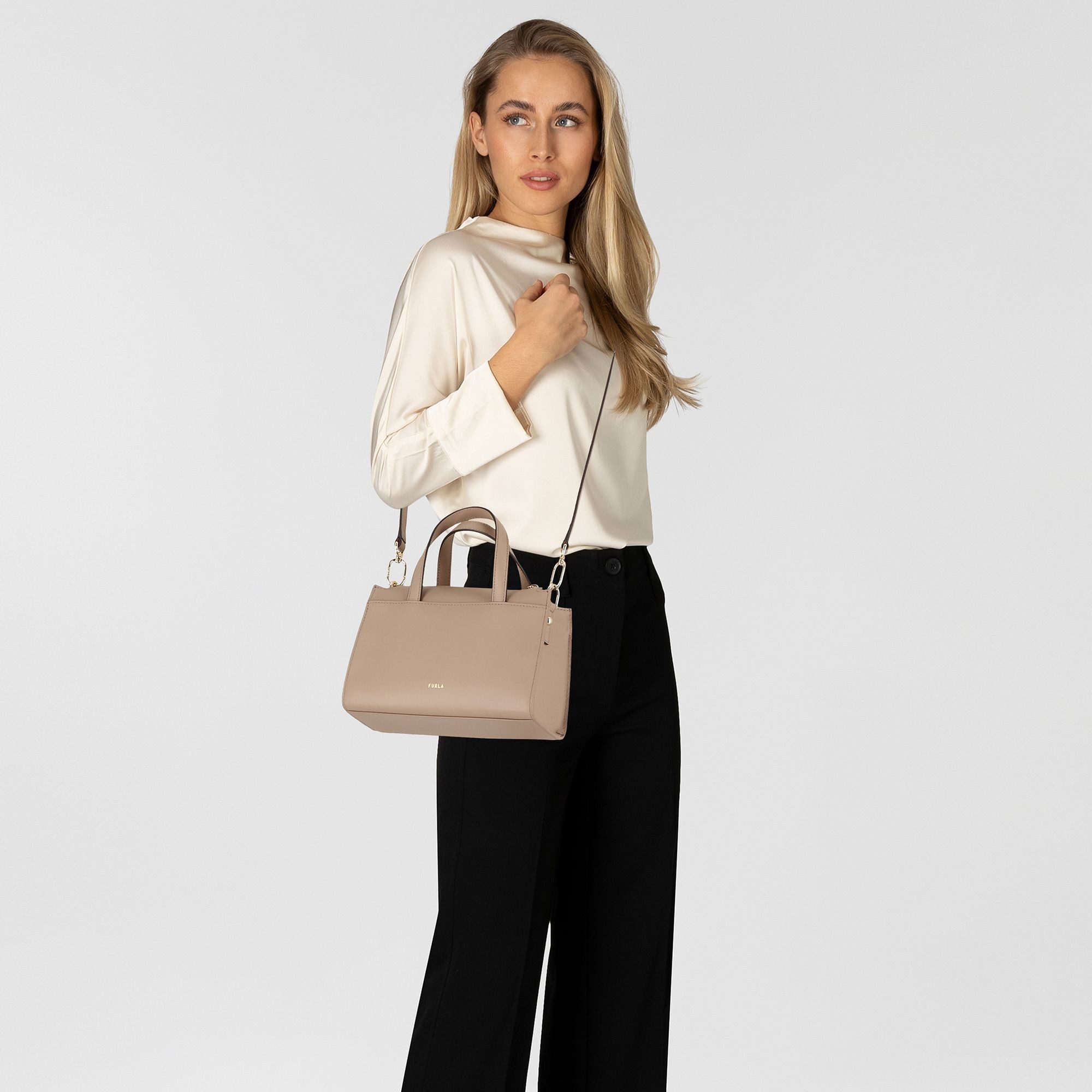 Furla Henkeltasche Nuvola, Leder