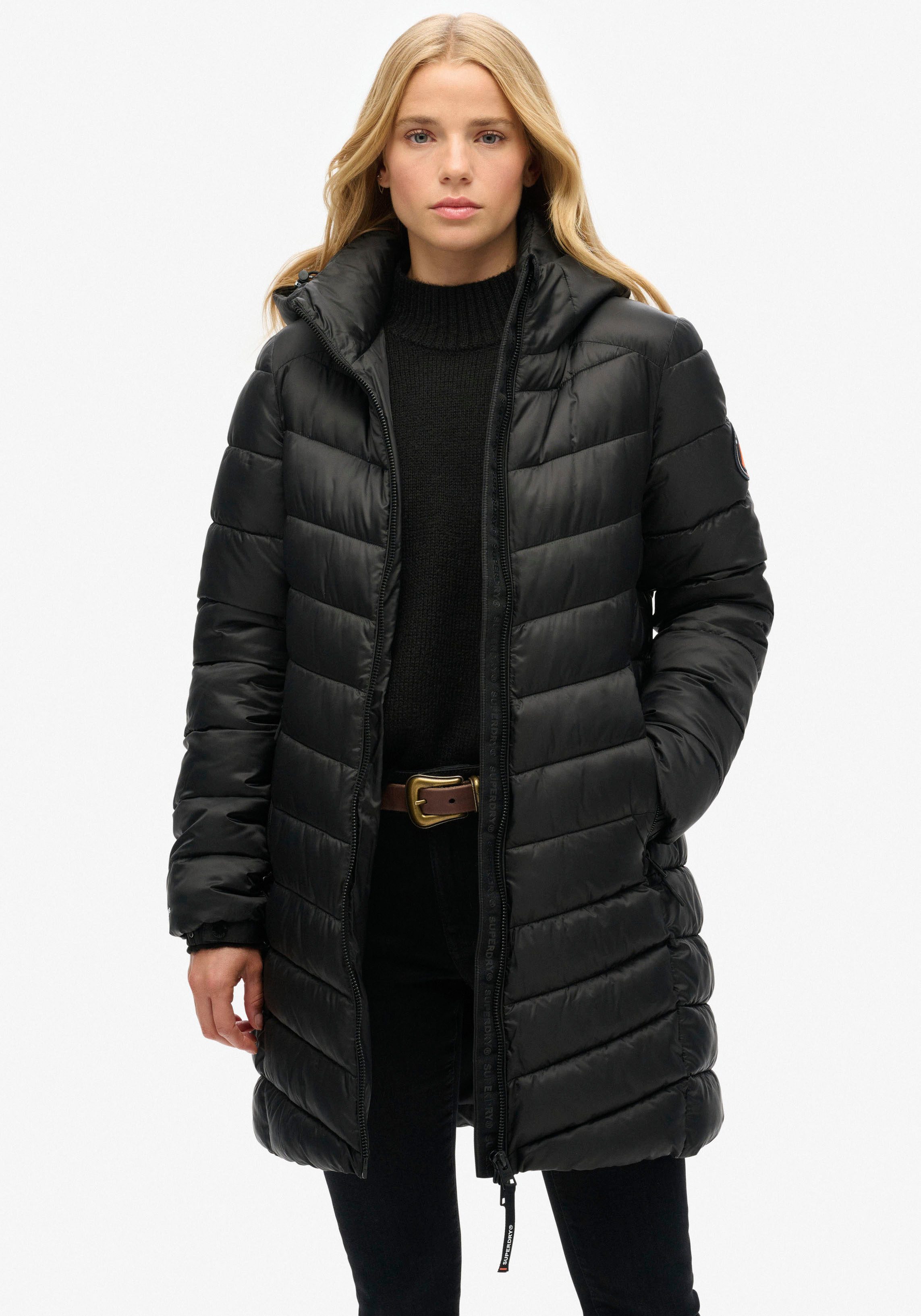 Superdry Steppjacke HOODED FUJI MID PADDED günstig online kaufen
