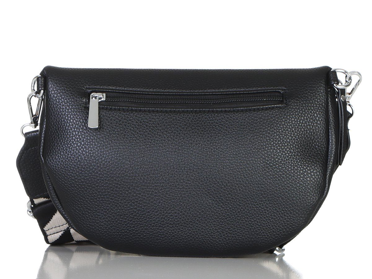 simaranda Handtasche Gürteltasche Damen 25 Schwarz Klein 23 x 14 x 7 cm günstig online kaufen