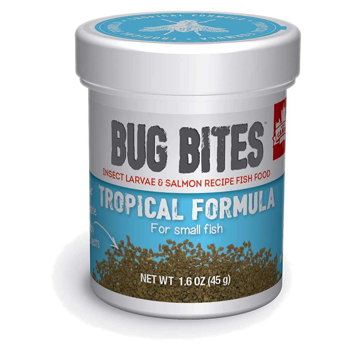 FLUVAL Bug Bites Tropische Fische, Trockenfutter für: Fische