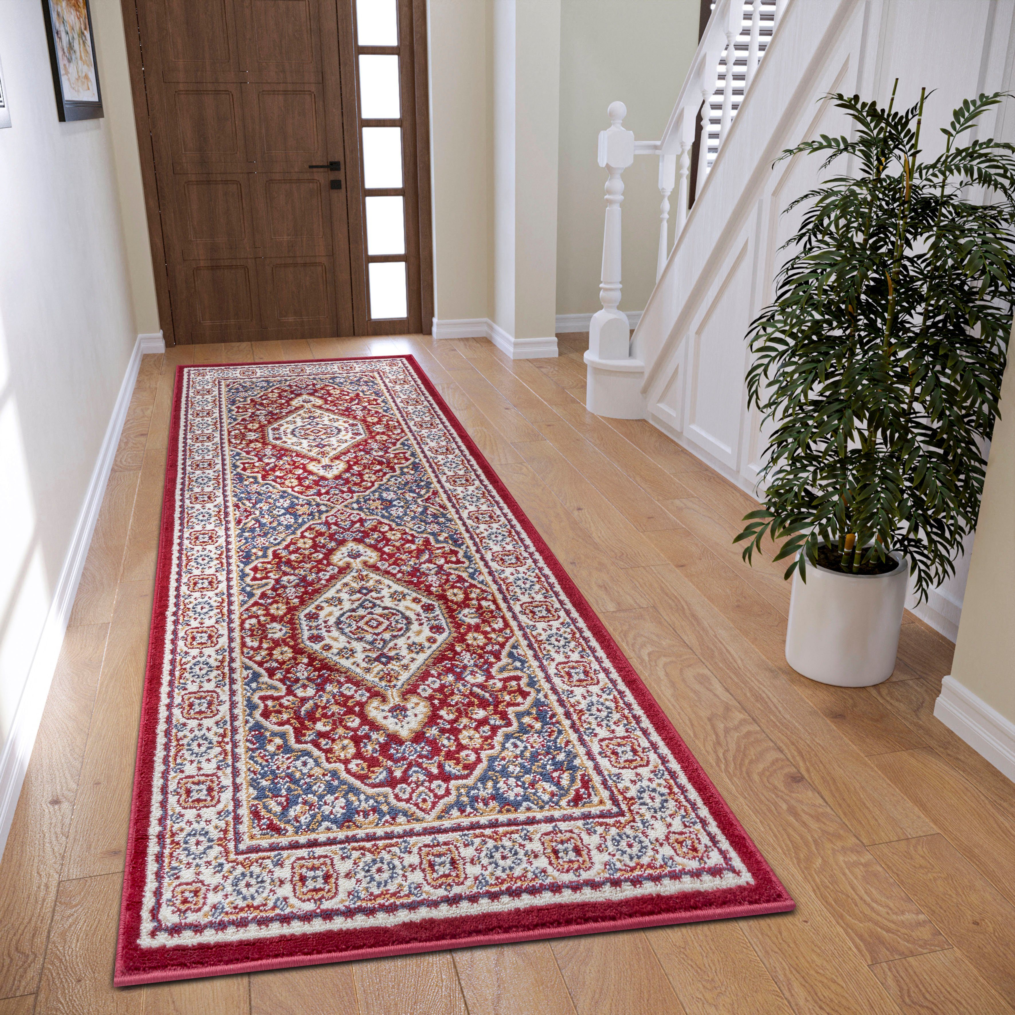 HANSE Home Teppich Mochi, rechteckig, Höhe: 8 mm, Läufer, Orientalisch, Kurzflor, Wohnzimmer, Schlafzimmer, Esszimmer