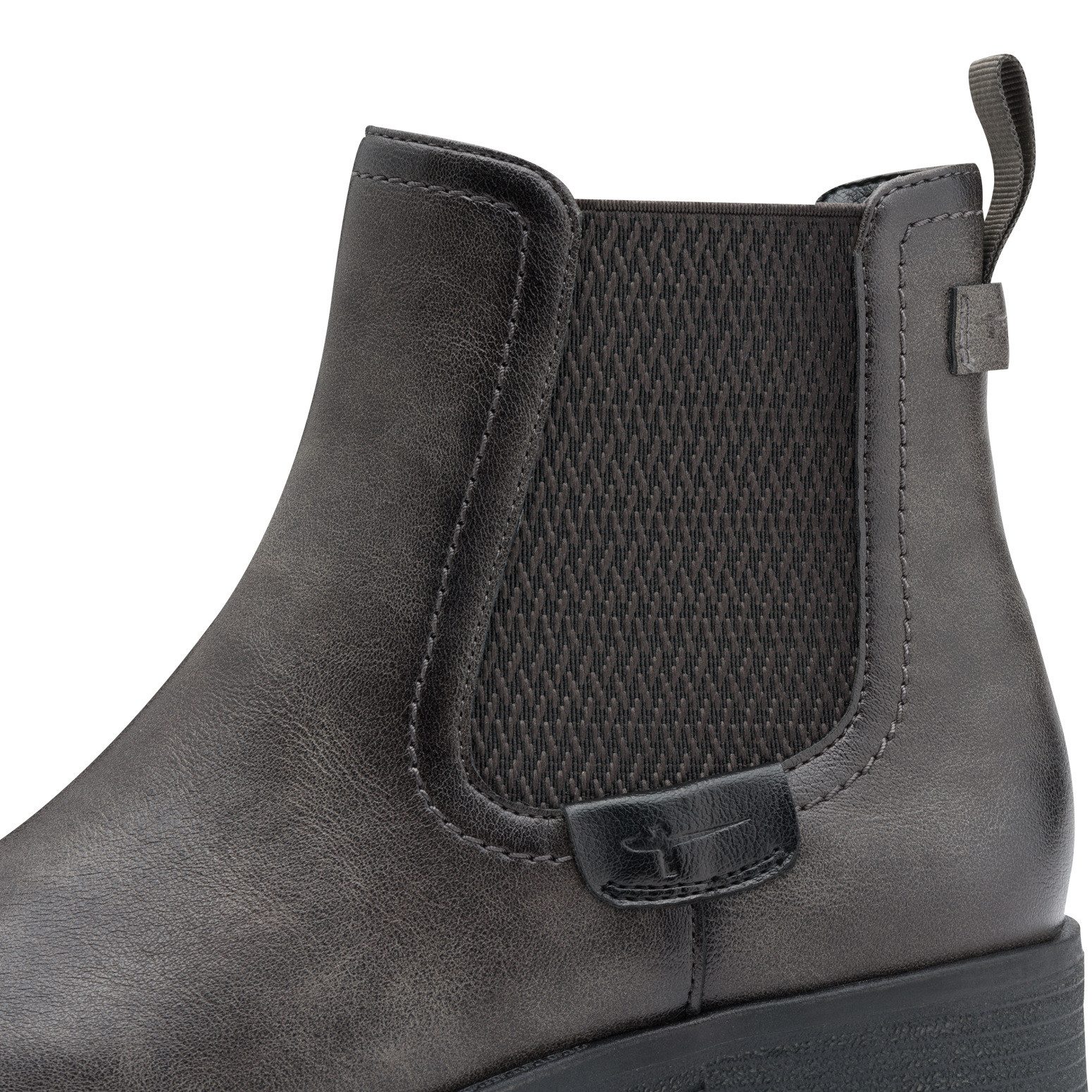 Tamaris Chelseaboots, Blockabsatz, Stiefelette, Schlupfschuh im Used Look günstig online kaufen