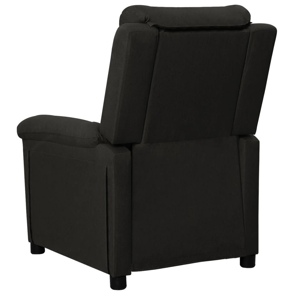 vidaXL Sessel Relaxsessel Schwarz Stoff (1-St)