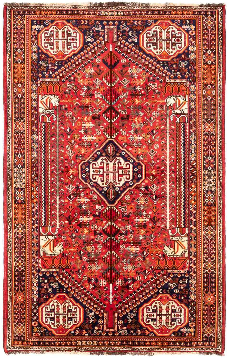 Wollteppich Shiraz Medaillon 1 Unikat cm, 265 x Höhe: mm, 168 morgenland, Zertifikat mit rechteckig