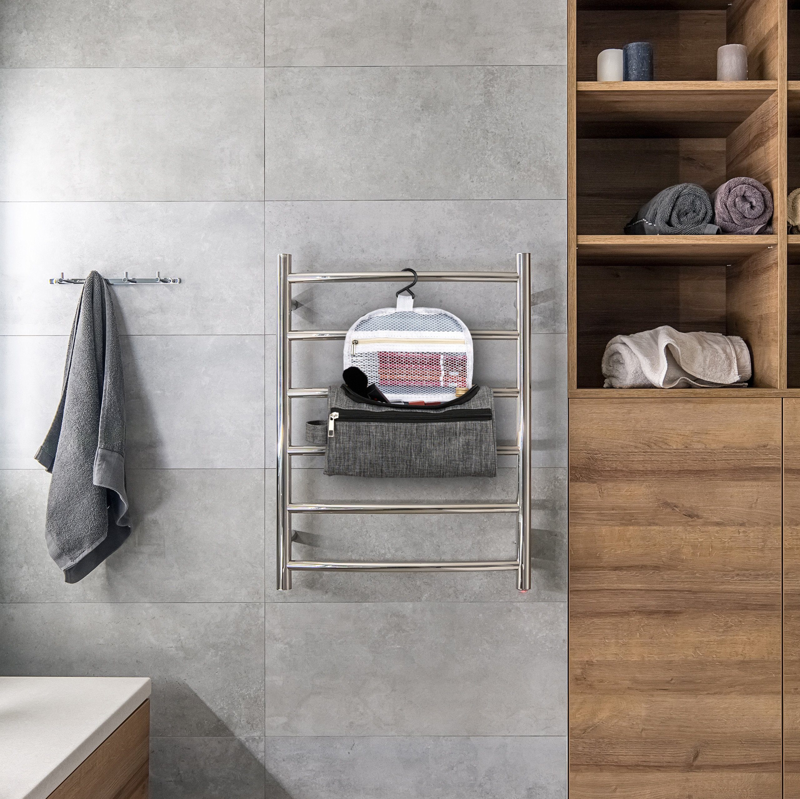 relaxdays Kulturbeutel zum Aufhänge