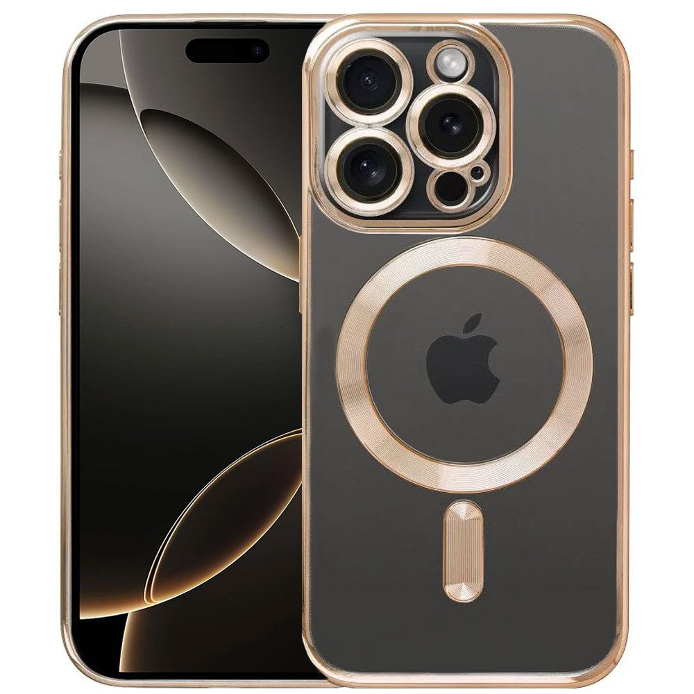 FITSU Handyhülle Case für iPhone 16 Pro Max Hülle MagSafe kompatibel mit Kameraschutz 6,9 Zoll, Durchsichtige Hülle für iPhone 16 Pro Max Schutzhülle farbiger Rahmen