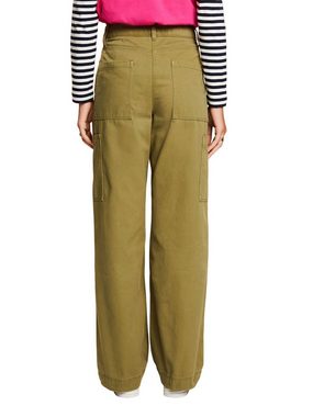 Esprit Cargohose Cargohose mit weitem Bein