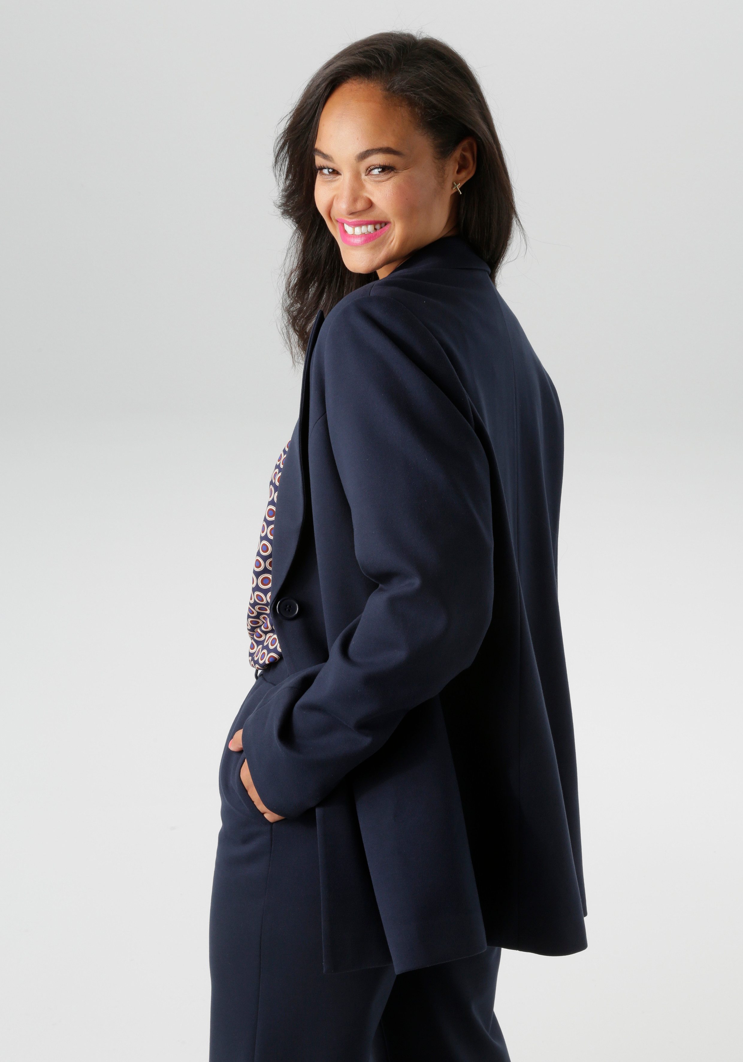 Aniston PLUS Jerseyblazer aus super bequemer günstig online kaufen