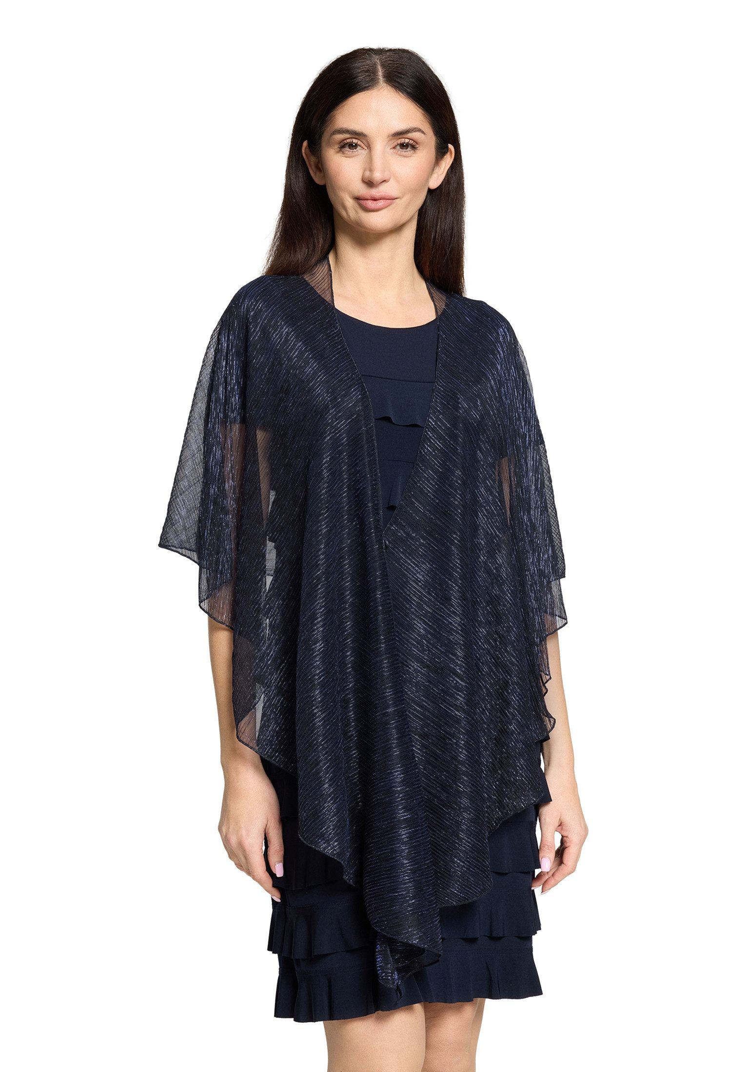 Vera Mont Multifunktionstuch Damen im Glitzer-Look