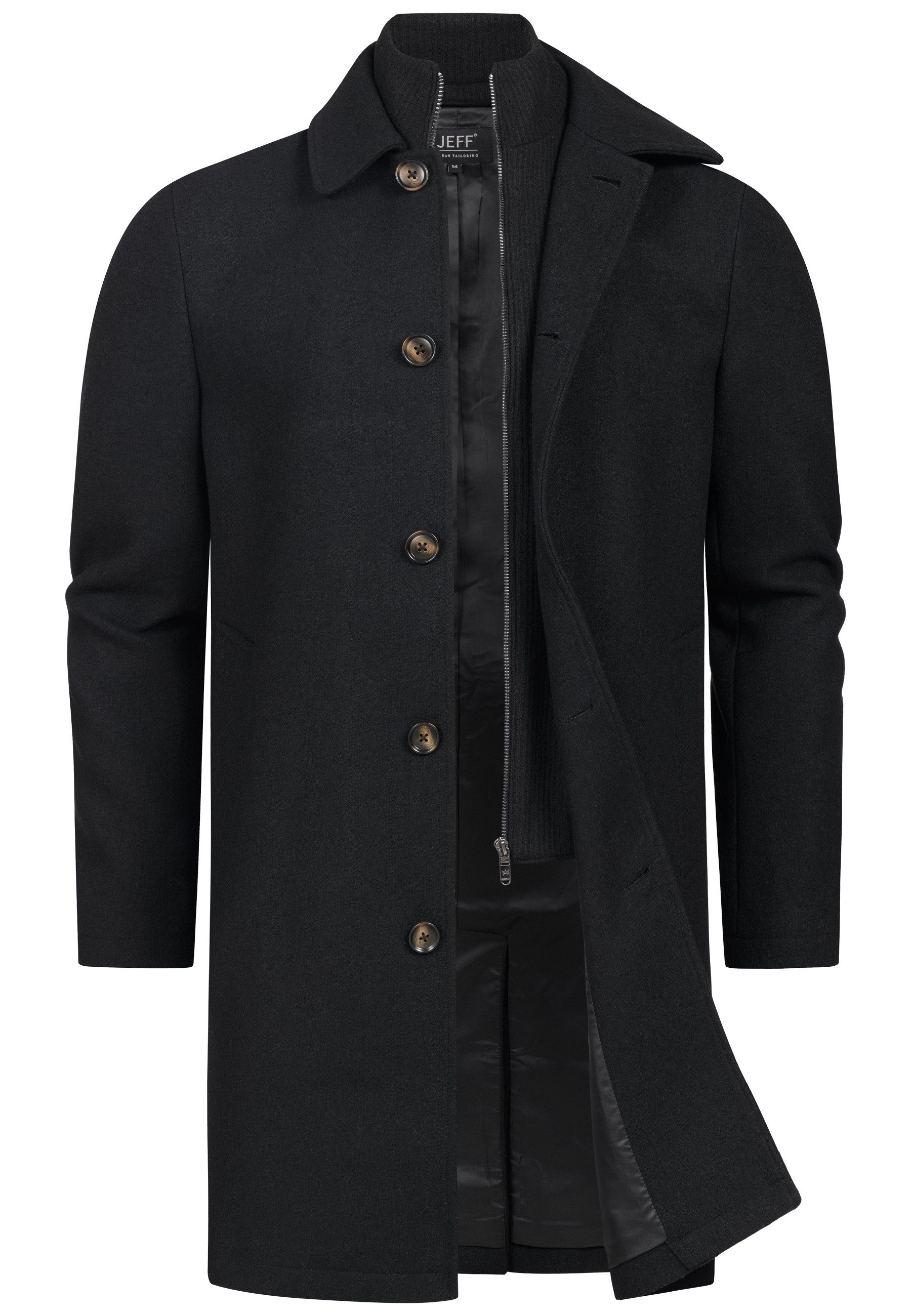 Jeff Wollmantel Herren JFTyler Winter Mantel Herrenmantel Eleganter Herrenm günstig online kaufen