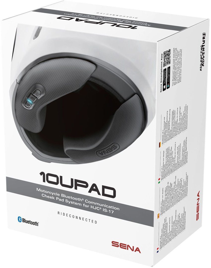 10UPAD HJC IS-MAX II Bluetooth Kommunikationssystem Headset