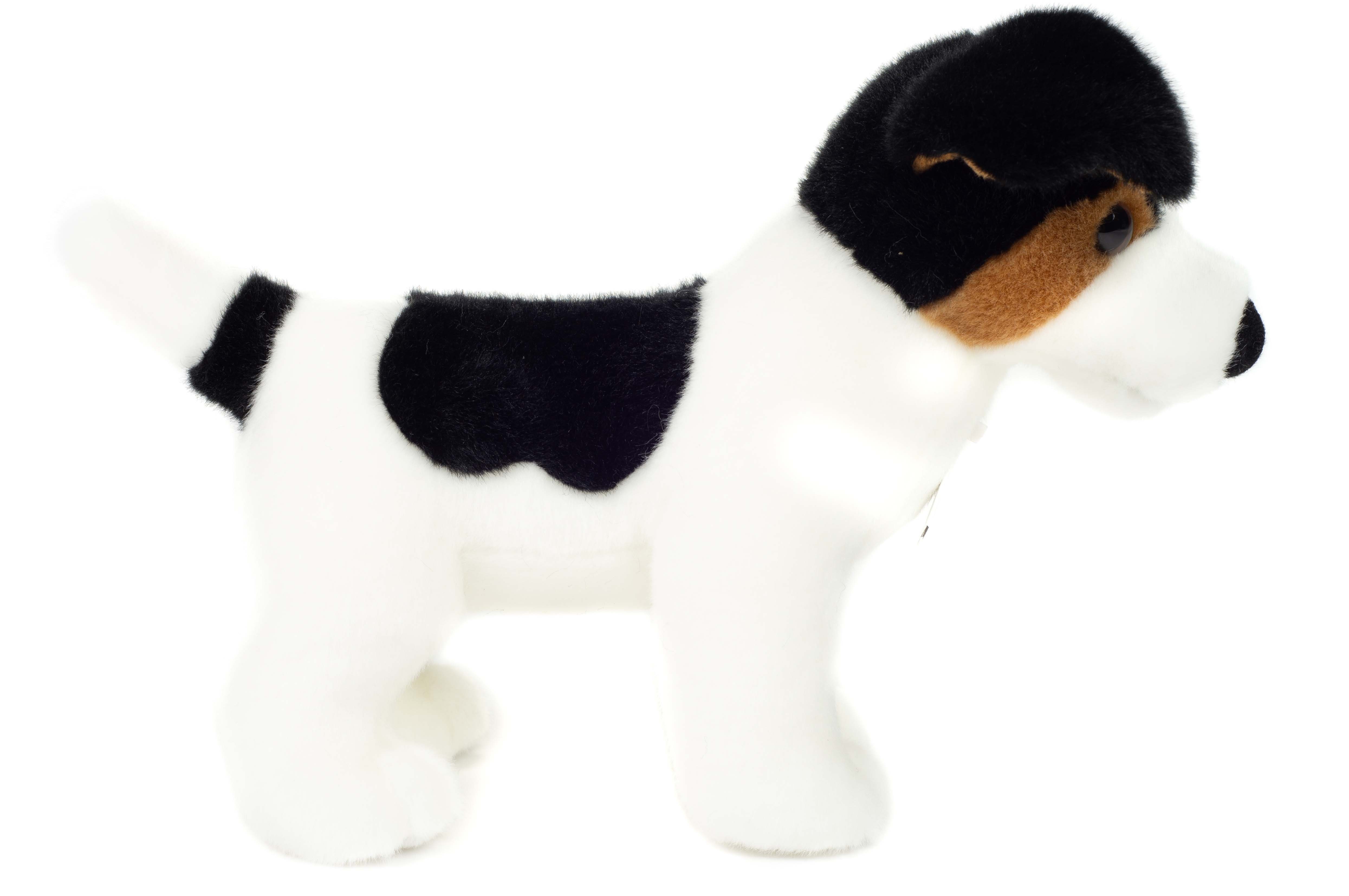 Teddy Hermann® Kuscheltier Jack Welpe Terrier Russell 28 cm