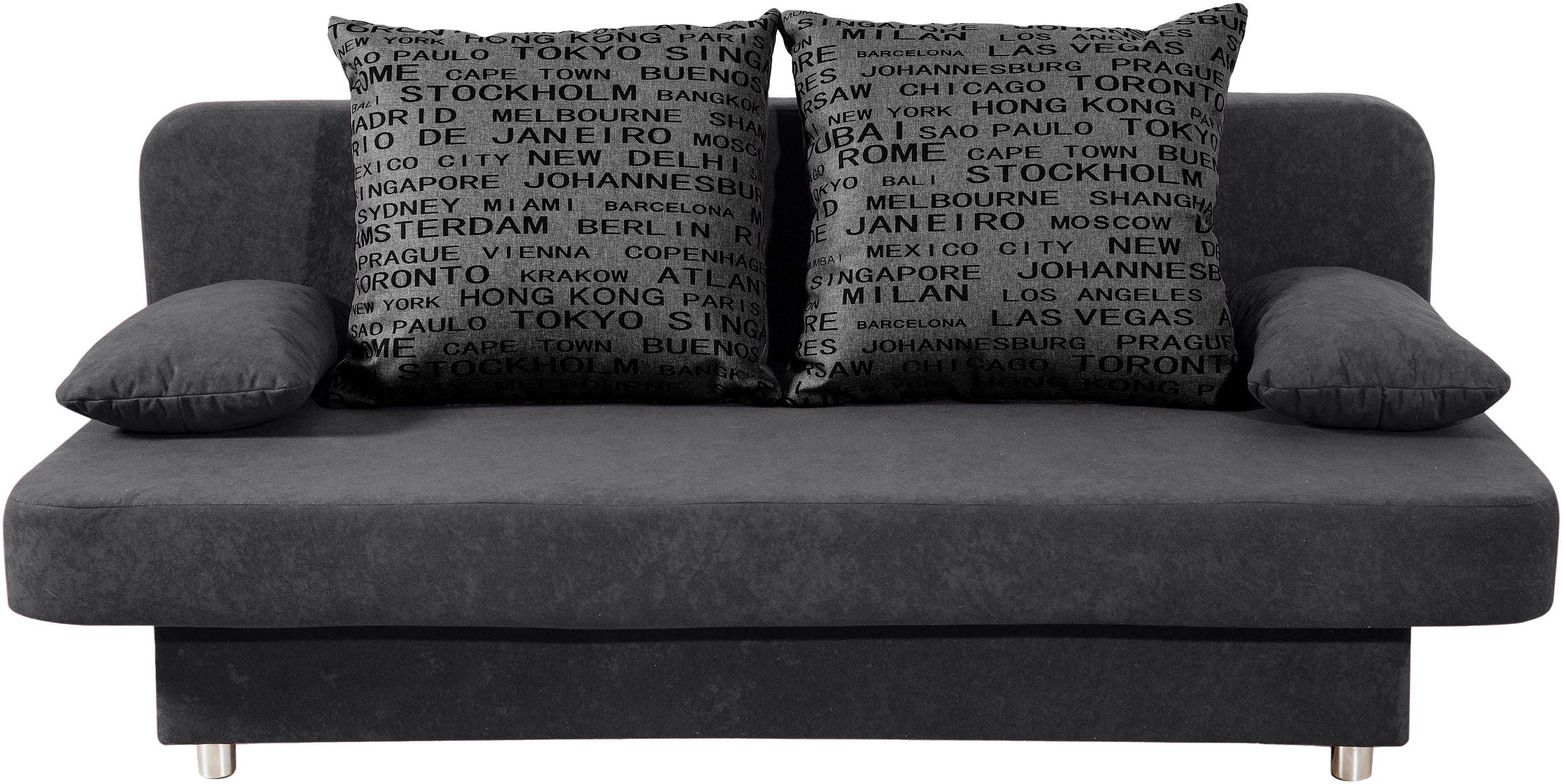 COLLECTION AB Schlafsofa Ulla inkl. Bettfunktion und Bettkasten, inkl. wend günstig online kaufen