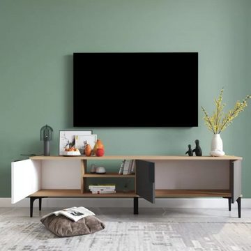 JVmoebel Lowboard Lowboard RTV TV-Stand Modern Design Holz Material Luxus Design (1 St., TV-Lowboard), Made in Europa