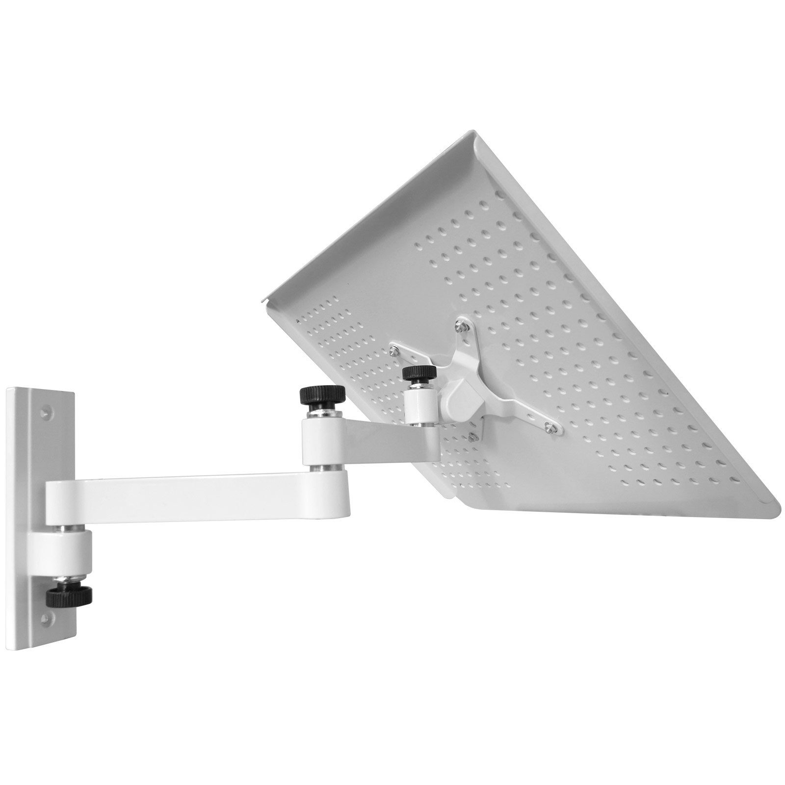 Drall Instruments Laptop-Ständer L52W-APW, (1-tlg., Wandhalterung mit Laptopablage (neigbar/schwenkbar)