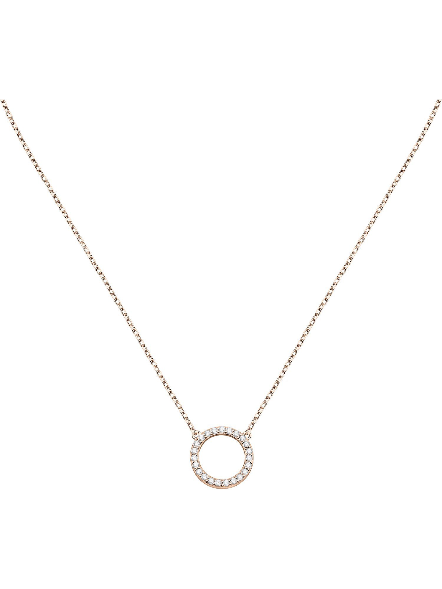 CHRIST Silberkette CHRIST Damen-Kette 925er Silber, recycelt Zirkonia