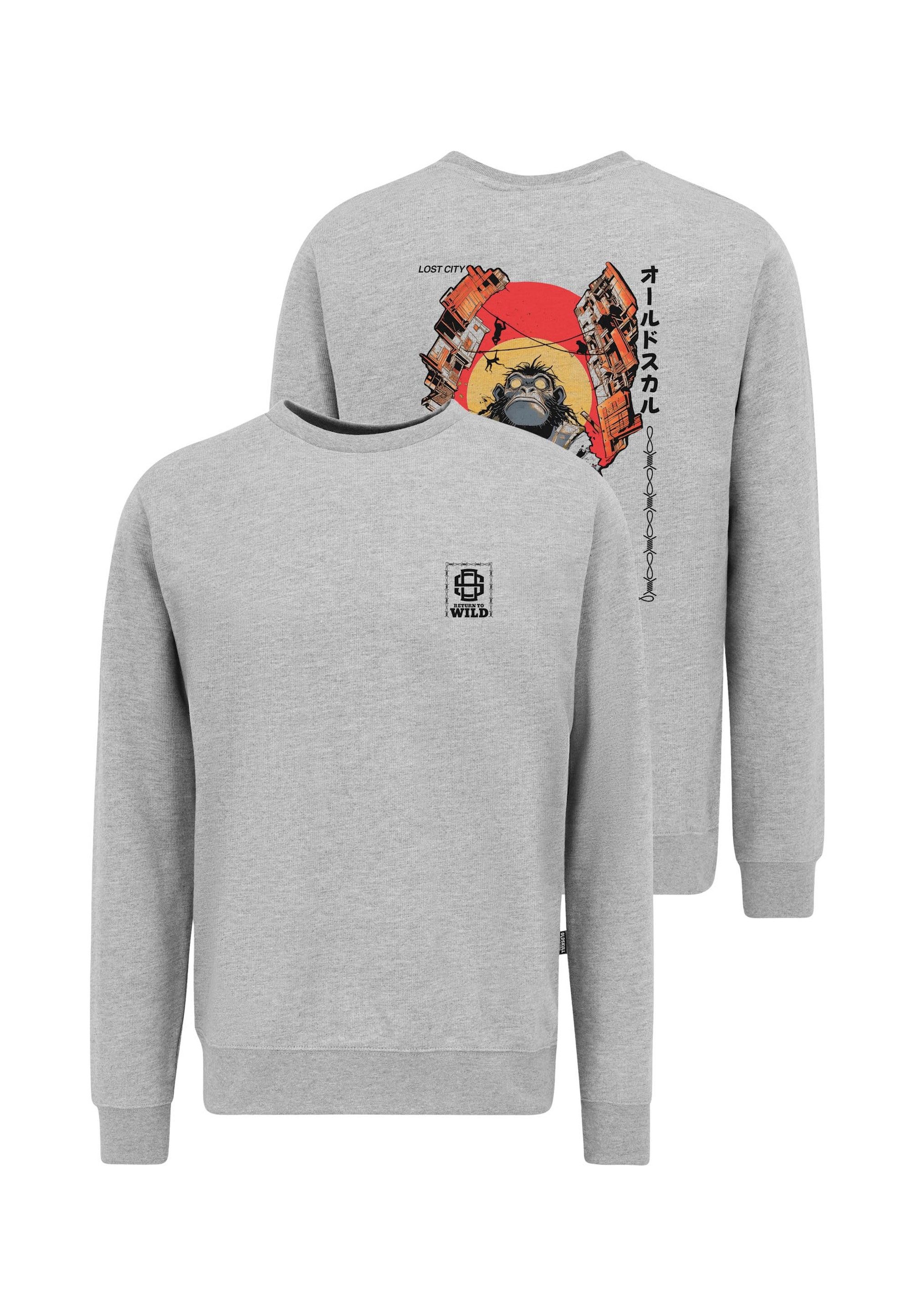 Sweatshirt Wrldvibe Return to Wild Graphic