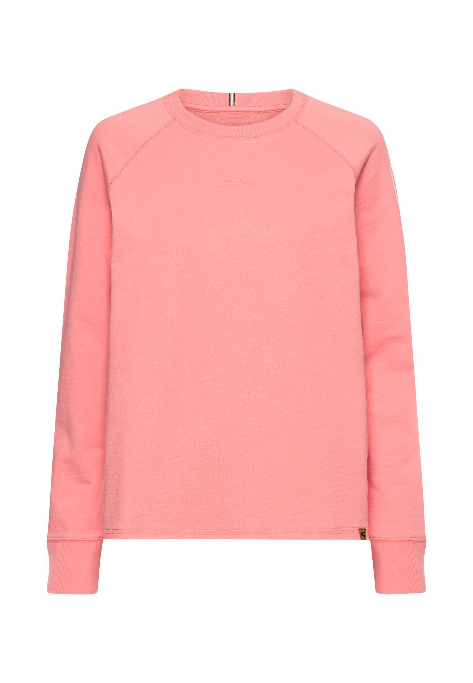 camel active Sweatshirt mit Raglanärmeln Langarm Rundhals günstig online kaufen