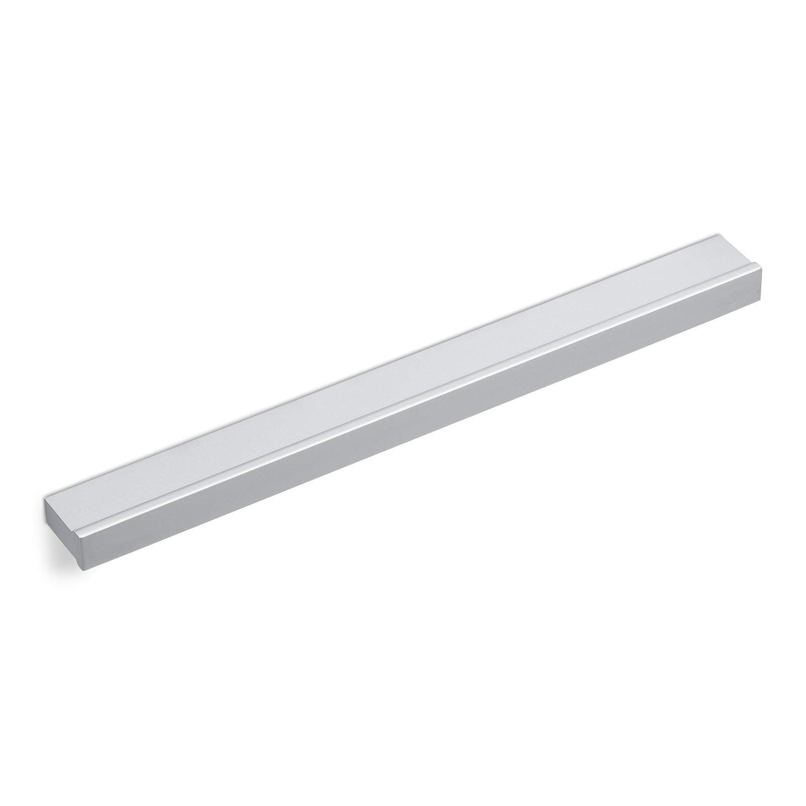 SO-TECH® Möbelgriff WE24 BA 192 mm silber eloxiert, Griff Griffleiste - incl. Schrauben