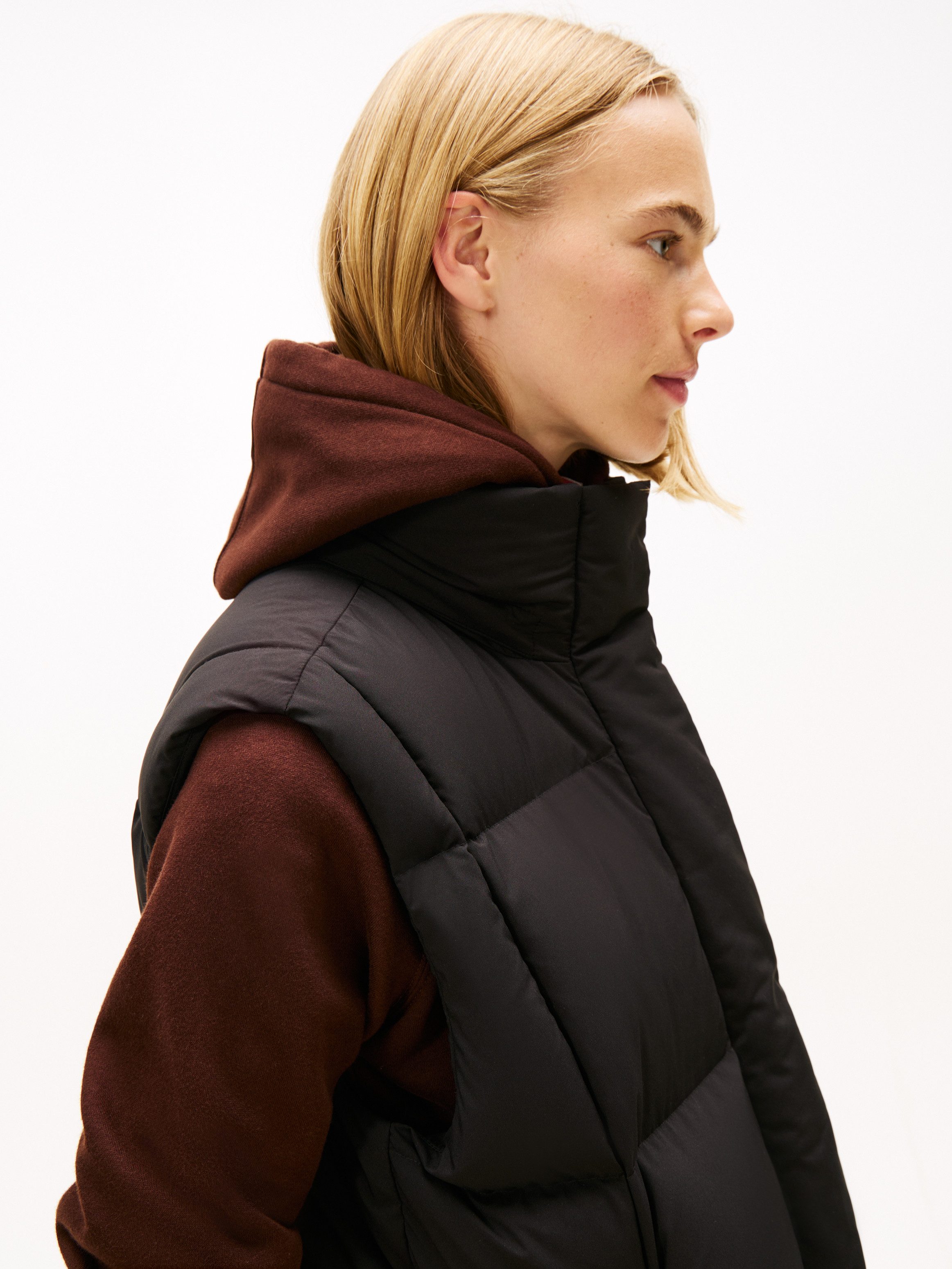 Tommy Jeans Steppweste TJW ALASKA GRID DOWN VEST