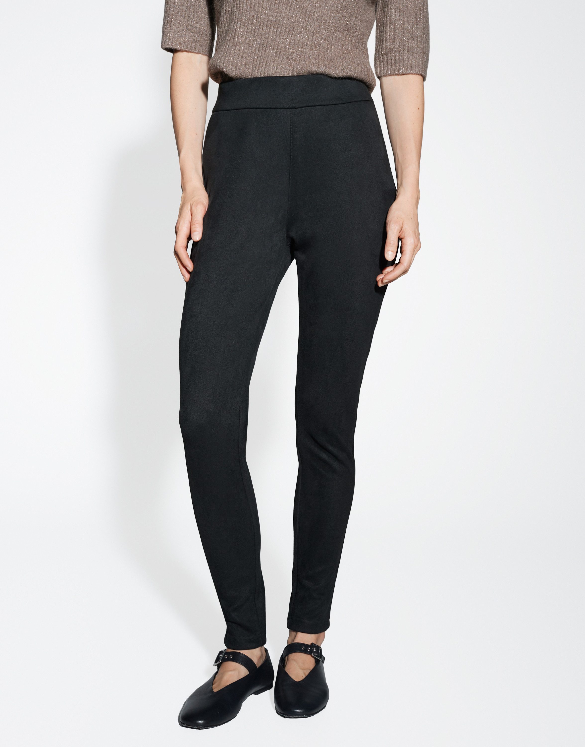 OPUS Leggings EKAJA NIGHT in Wildlederoptik günstig online kaufen