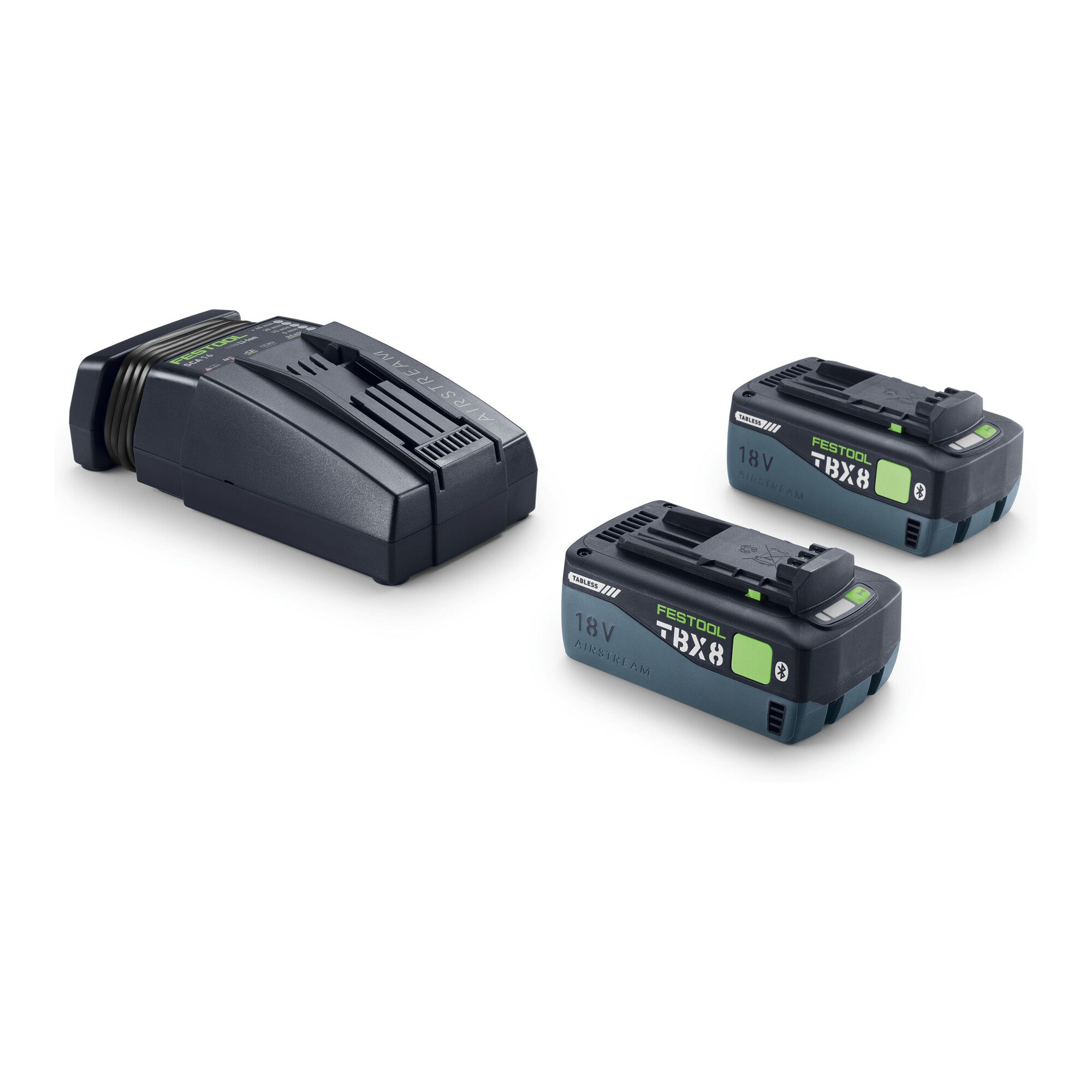 FESTOOL Festool Energie-Set 18V 2xTBX8/SCA16 Akku
