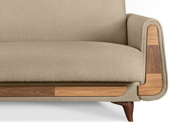 Konsimo 3-Sitzer, GUSTAVO, Sofa mit Schlaffunktion, hergestellt in der EU