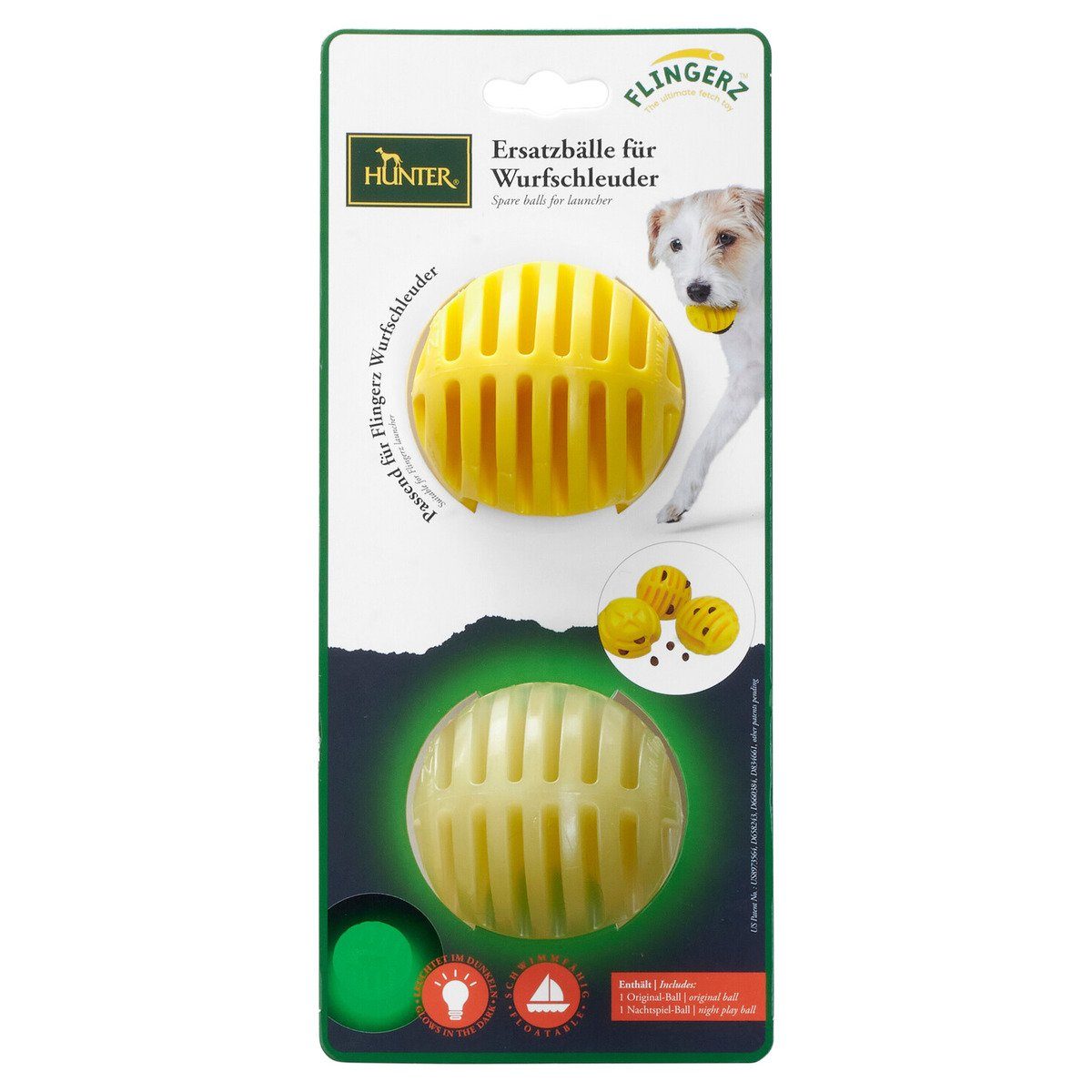 Tierball FLINGERZ Ersatzbälle für Wurfschleuder