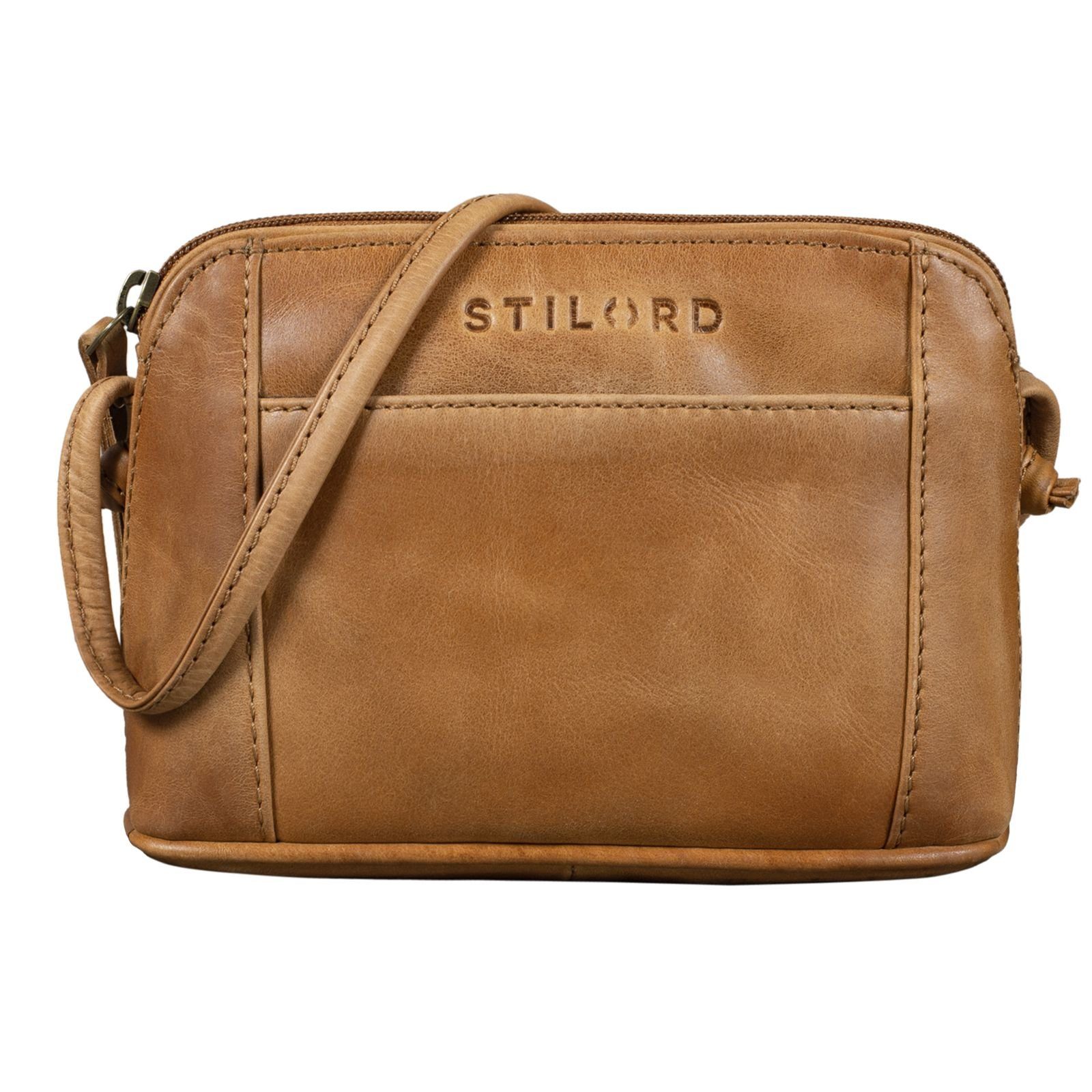 Handtasche "Mariella" Schultertasche Damen Vintage