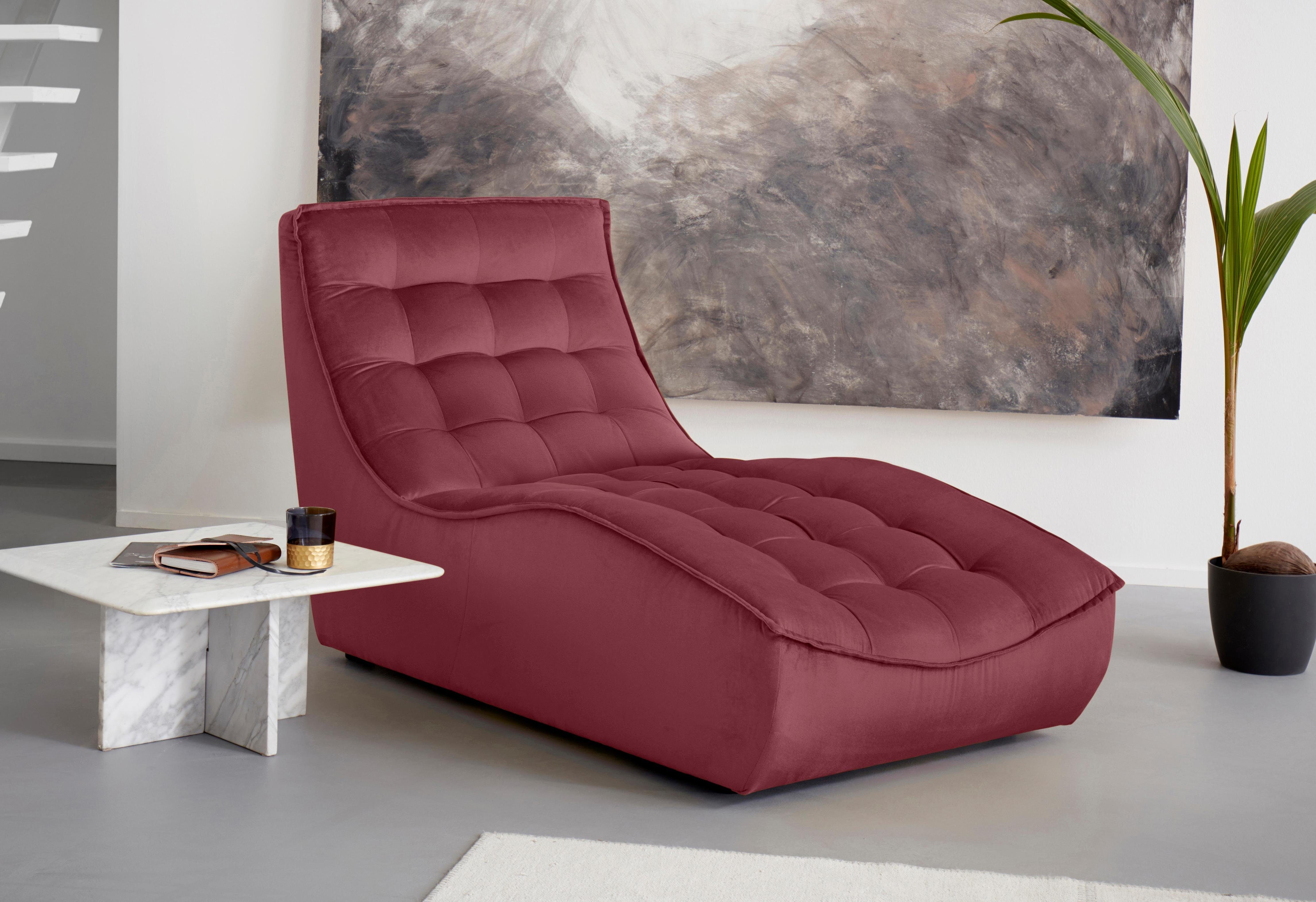 CALIA ITALIA Chaiselongue Banjo, Designsofa, erstklassiger Sitzkomfort, als Einzelelement, oder als Modulsofa mit den passenden Erweiterungselementen stellbar