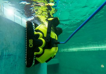maytronics Poolroboter Teichroboter Dolphin Bio Suction, (Set), für Boden-/ Wand-/ Wasserlinienreinigung