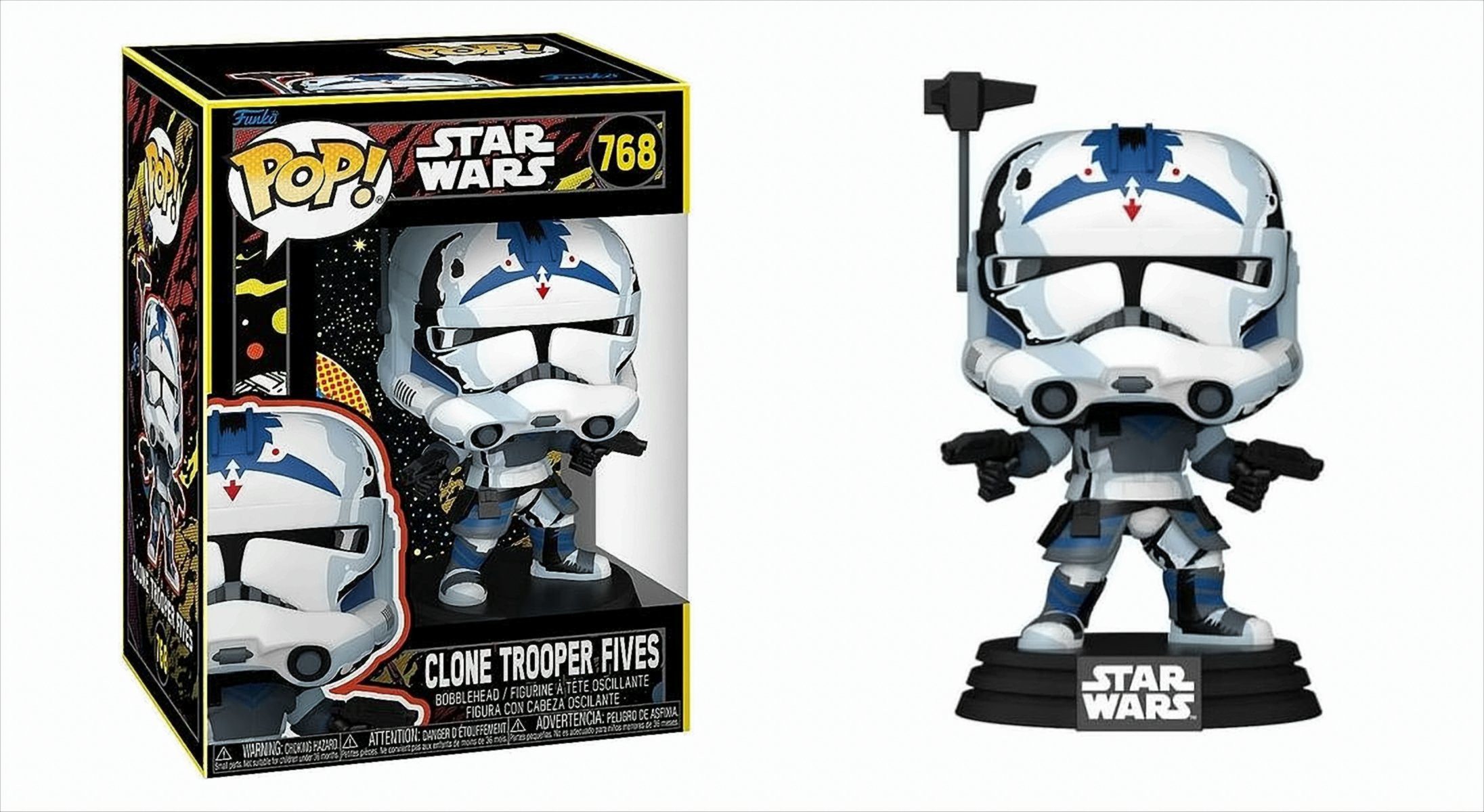 Spielfigur POP - Star Wars - Clone Trooper Fives (Retro)