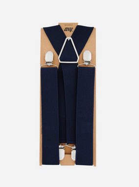axy Hosenträger (Herren Hosenträger mit 1 Paar Ärmelhalter Set) 3,5cm Breit verstellbar und elastisch Hemd Ärmelband