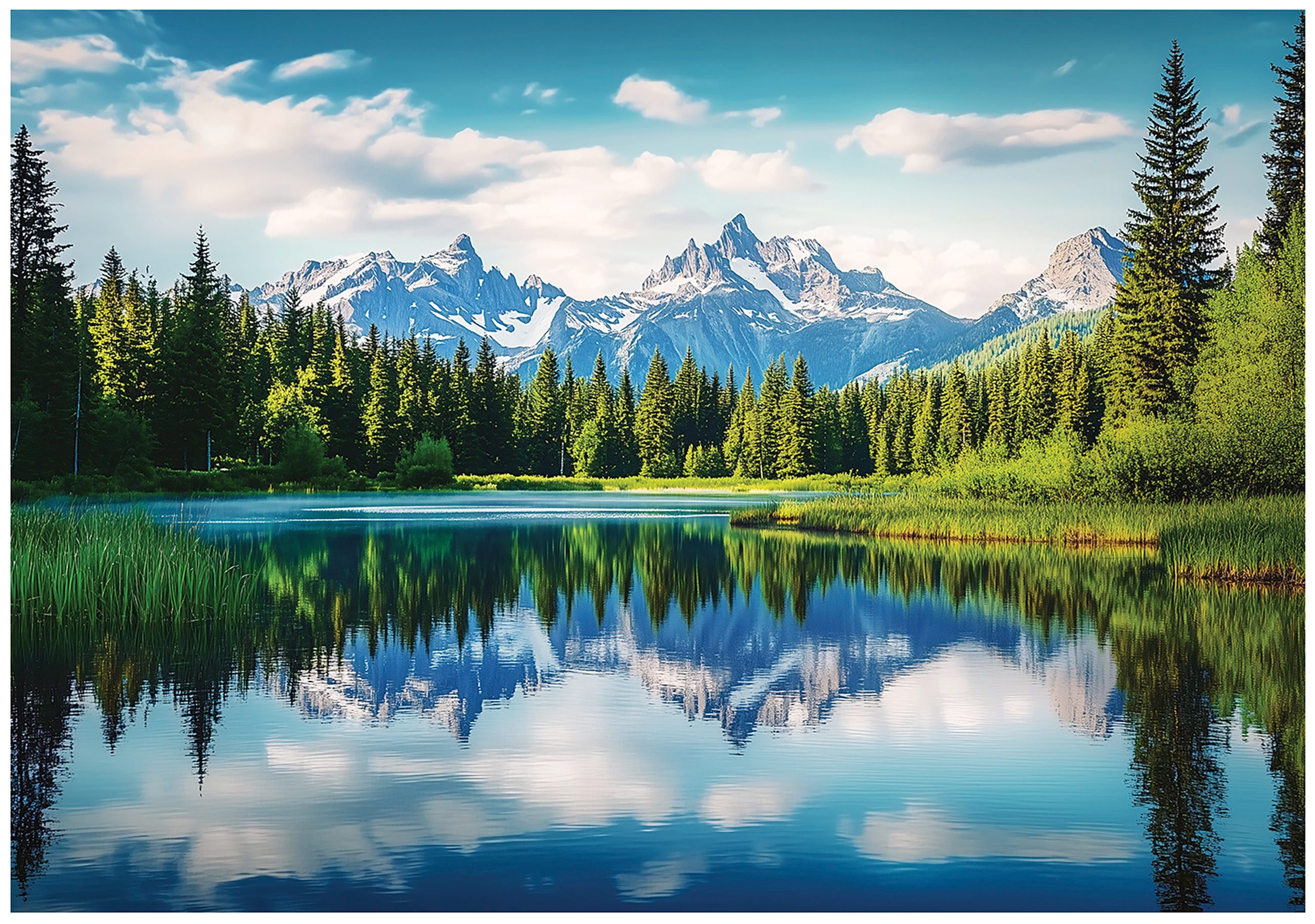 Wallarena Fototapete See Gebirge Wald Vlies Tapete Wohnzimmer Schlafzimmer günstig online kaufen