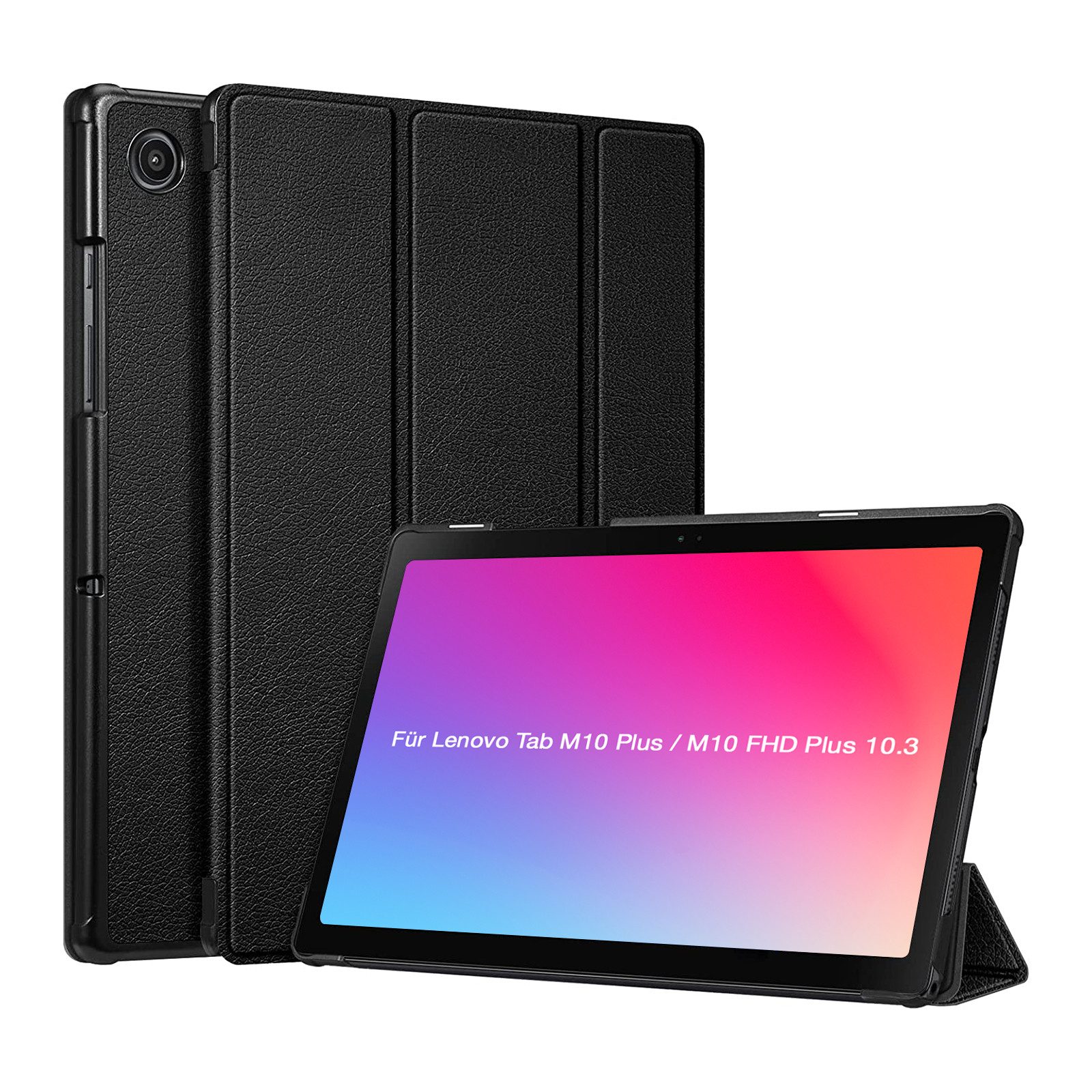 Tec-Expert Tablet-Hülle Tablet Cover Hülle für Lenovo Tab M10 Plus / FHD Plus 10,3 Zoll 2020 10.3 Zoll, 10.3, Schutzhülle Klapphülle Tasche Case