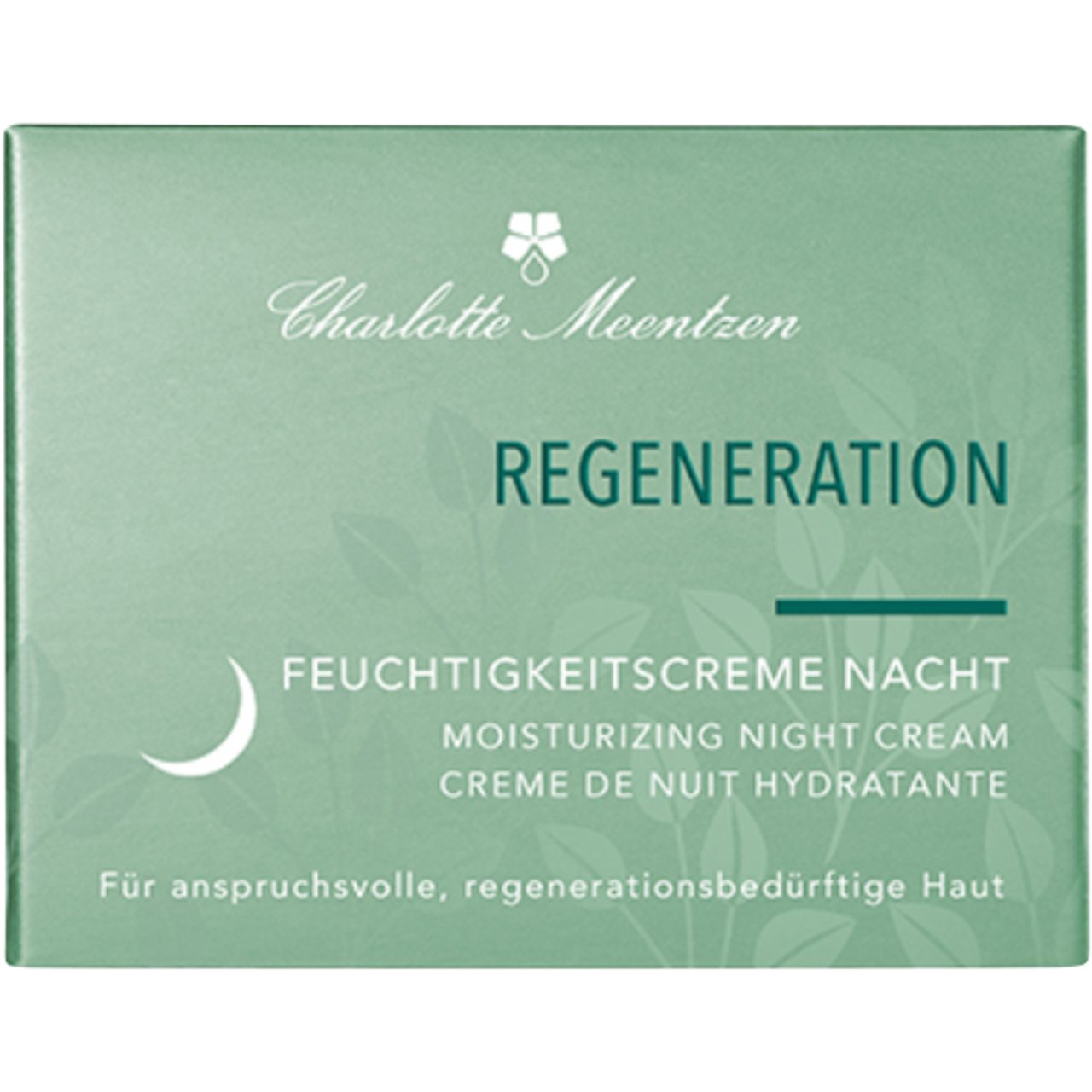 CHARLOTTE MEENTZEN Nachtcreme Regeneration Feuchtigkeitscreme Nacht Reife Haut mehr