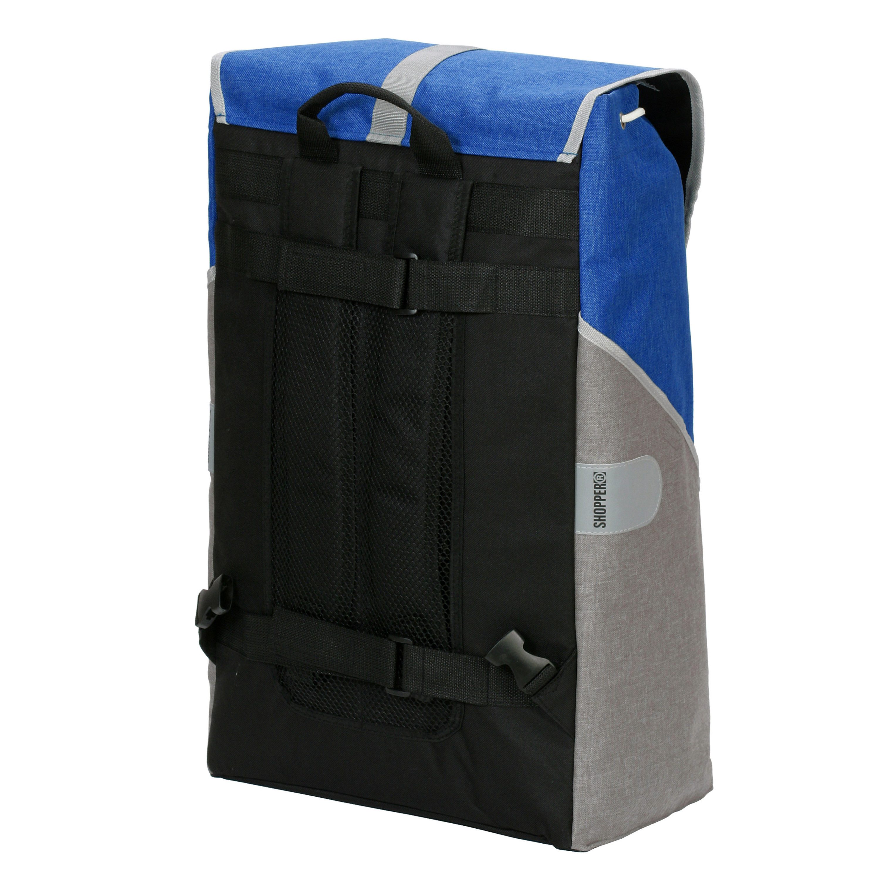 Andersen Einkaufstrolley Royal Shopper Filip blau, Thermofach 16 Liter, klappbar, belastbar bis 50kg, wasserabweisend