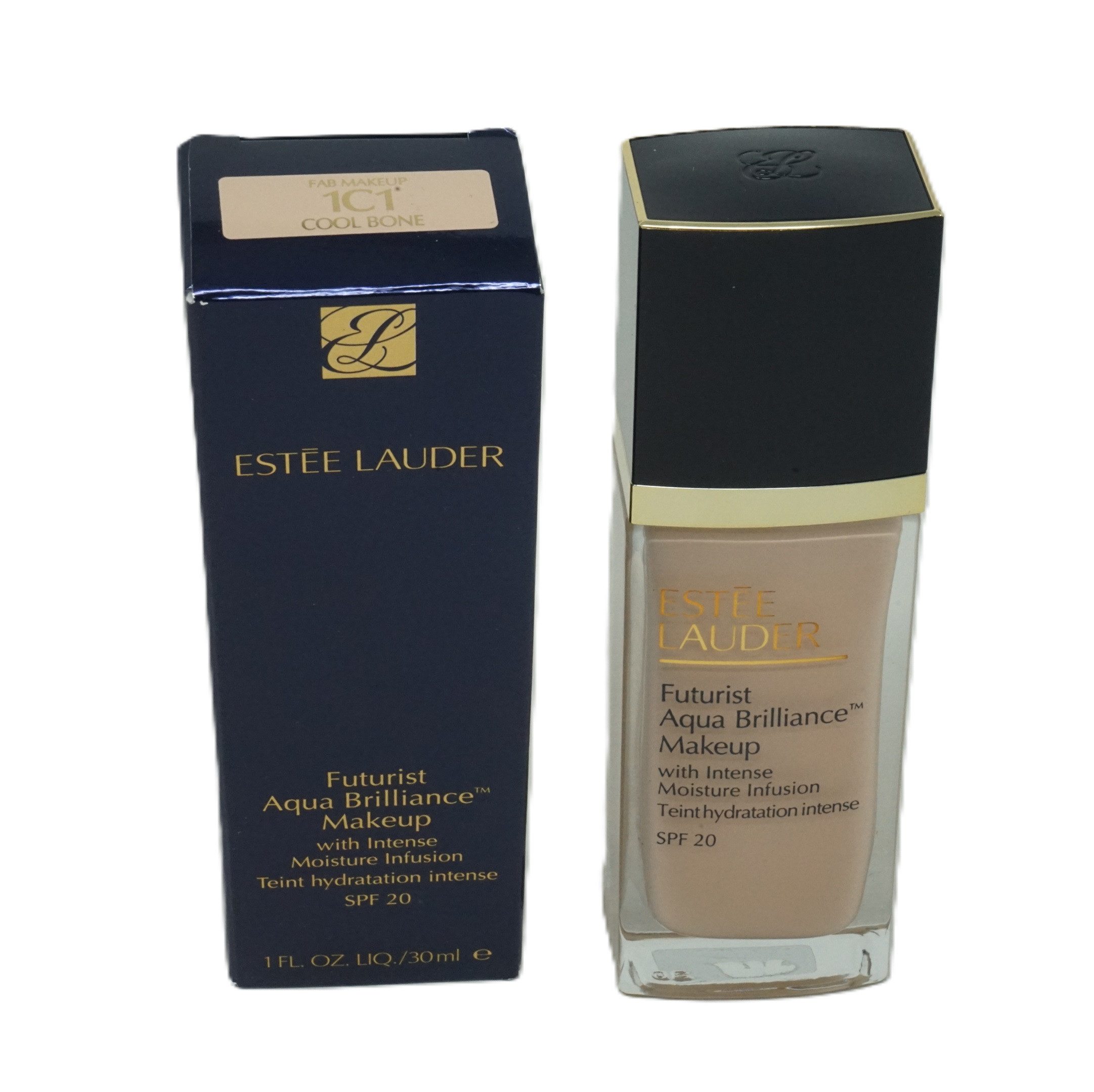 ESTÉE LAUDER Foundation Estee Lauder Futurist Aqua Brilliance Makeup SPF20 30ml Cool Bone 1C1