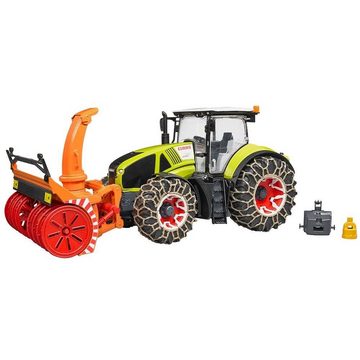 Bruder® Spielzeug-Traktor 03017 Claas Axion 950 Traktor, mit Schneeketten und Schneefräse, 1:16