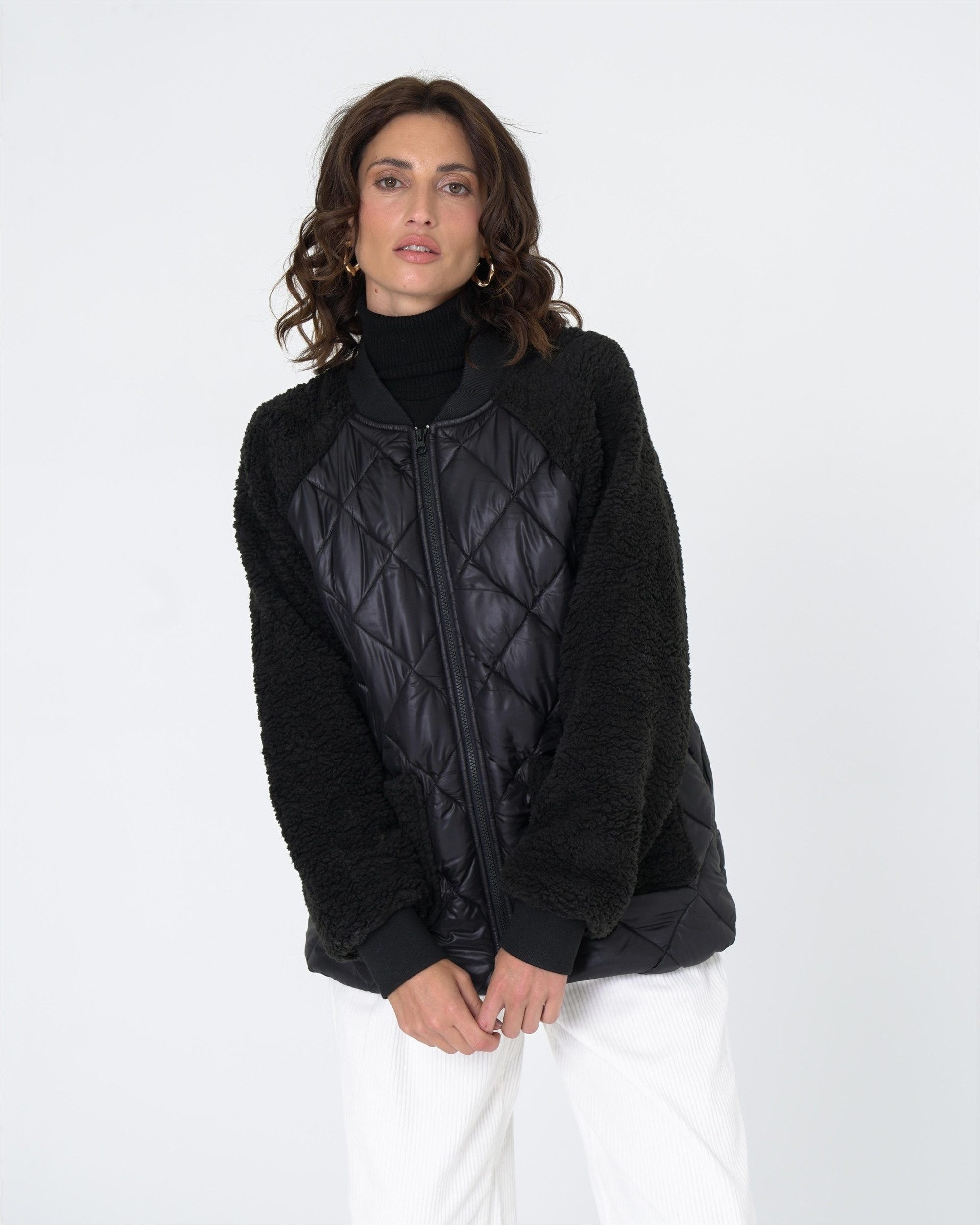 freshlions Steppjacke Julia (1-St) mit aufgesetzten günstig online kaufen