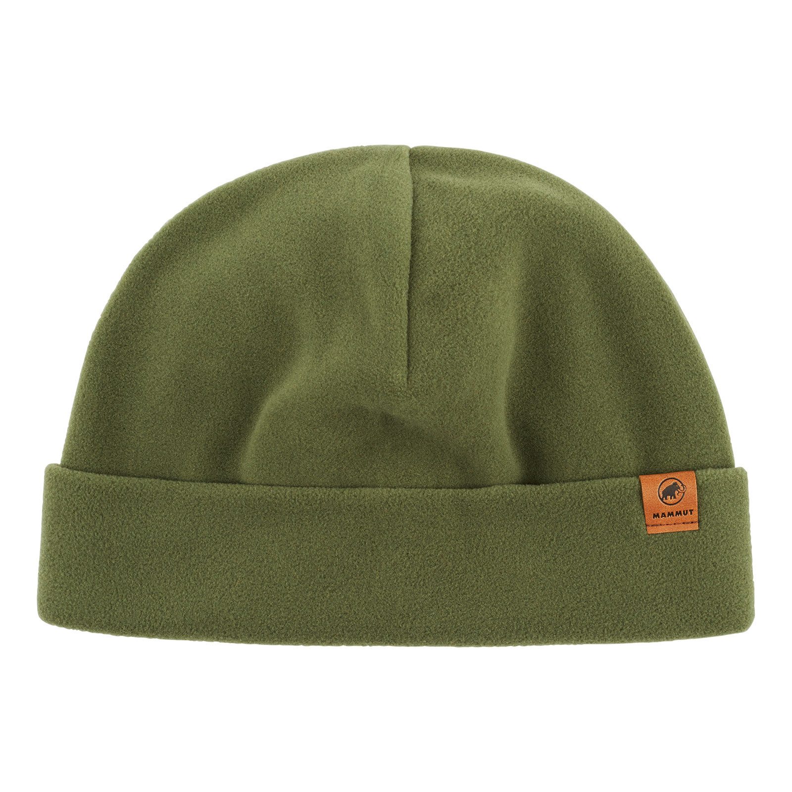 Mammut Beanie Fleece Beanie mit Logo-Patch auf Vorderseite