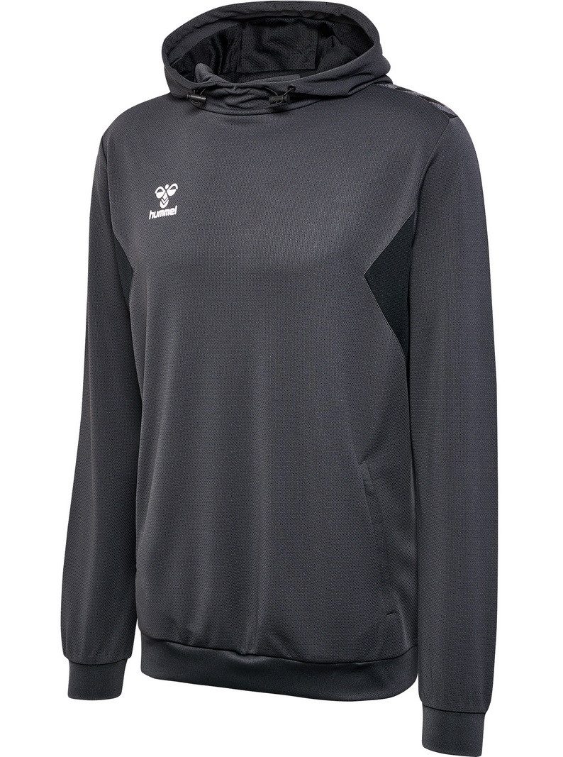 Kapuzenpullover hmlAUTHENTIC PL Hoodie (mit Reißverschlusstaschen) asphaltgrau Herren